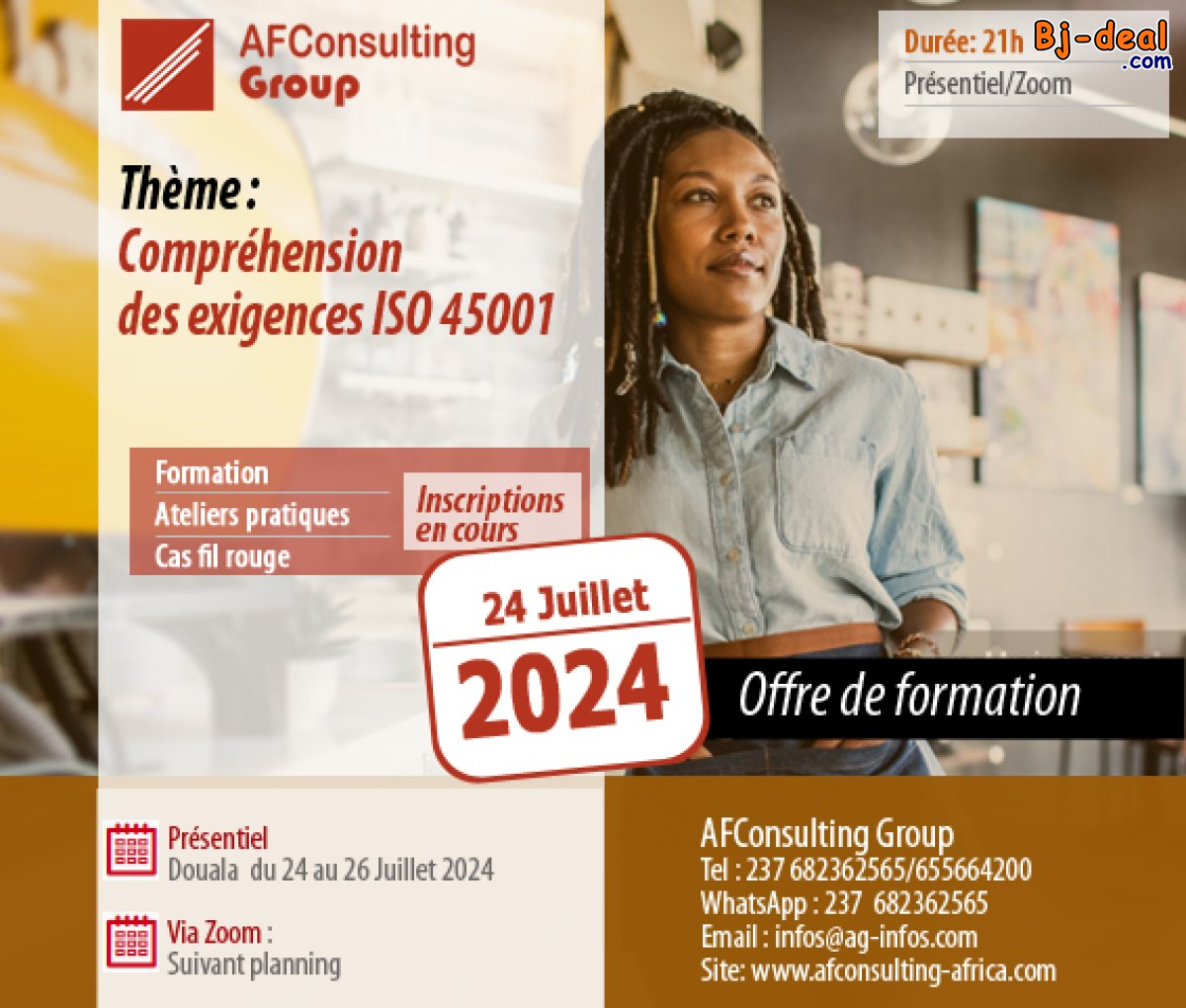 Main image of Formation - Compréhension des exigences ISO 45001, Inscriptions en cours