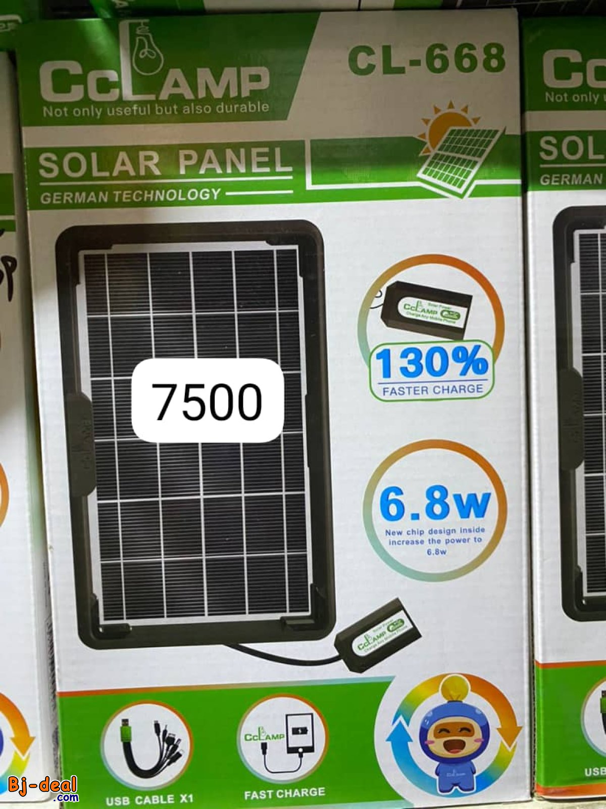 Main image of Petites plaques solaires avec sorties USB