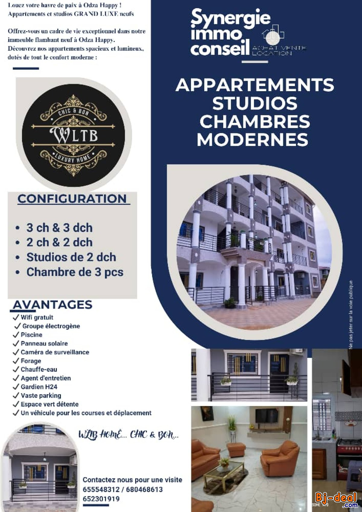 Main image of LOUER VOTRE HAVRE DE PAIX A ODZA HAPPY