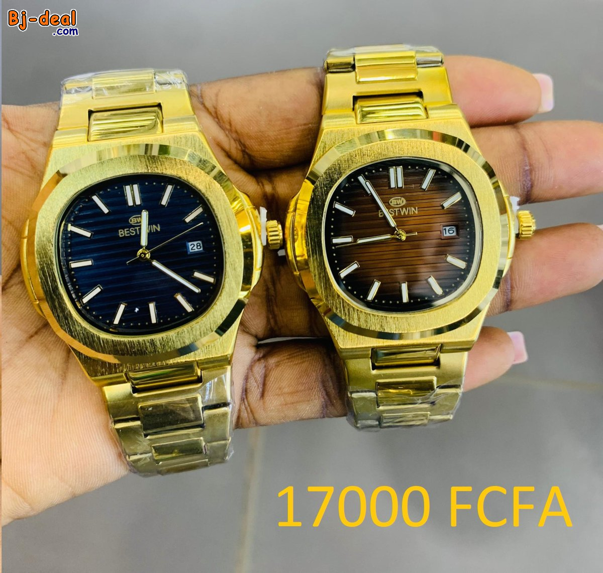 Image principale de montre bestwin couleur or