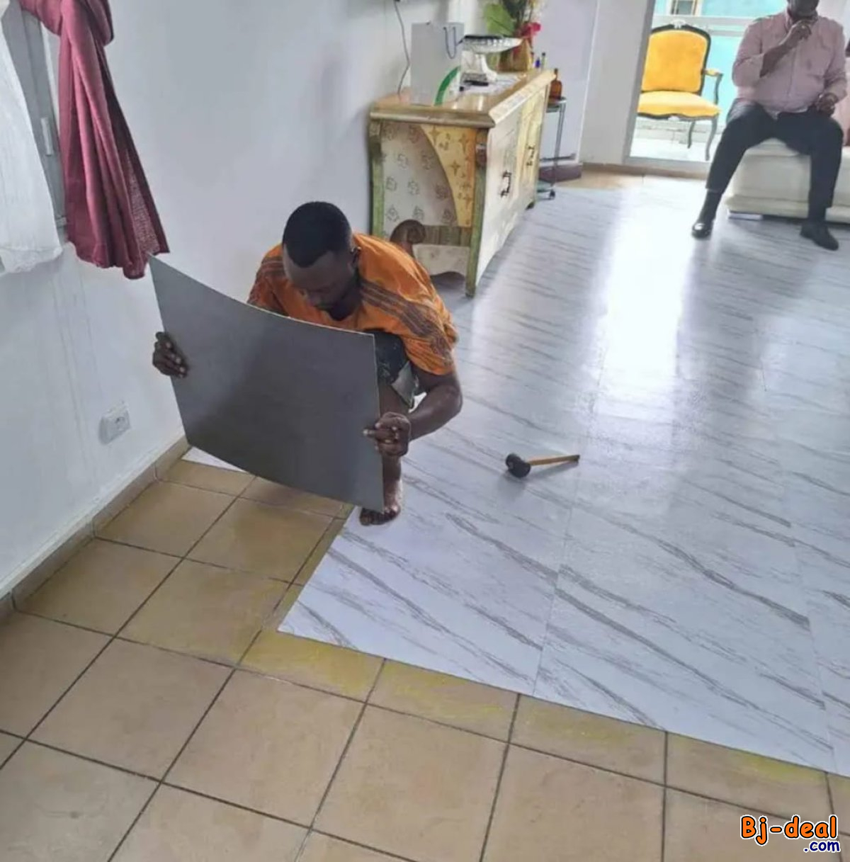 Main image of Gerflex lourds pvc en carreaux marbrés