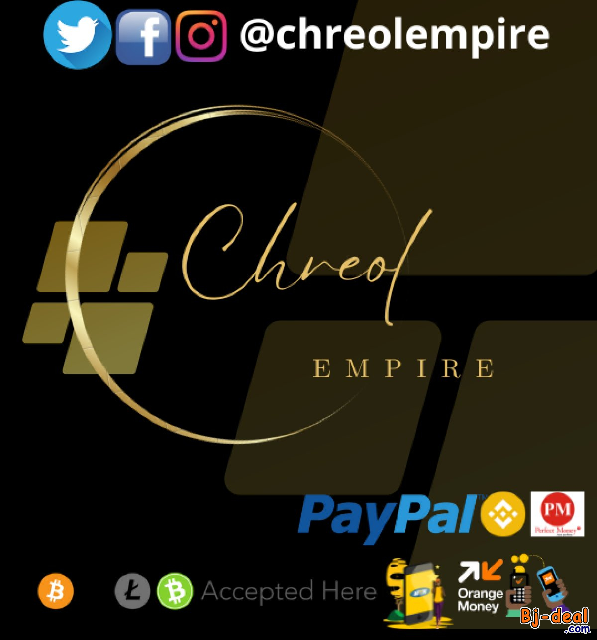 Image principale de Vos Services digitaux recharge UBA chez Chreol Empire