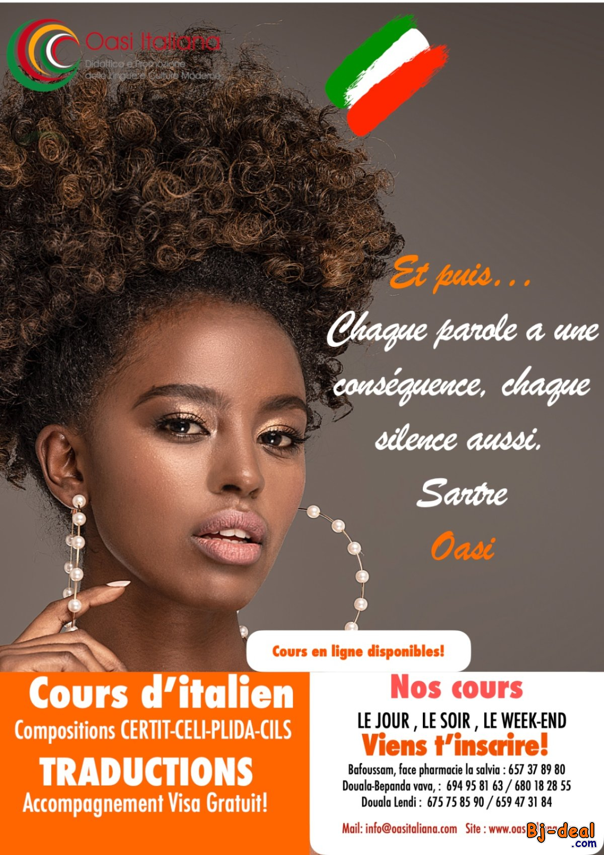 Main image of COURS D&amp;#039;ITALIEN - ACCOMPAGNEMENT VISA GRATUIT - TRADUCTION SUR PLACE