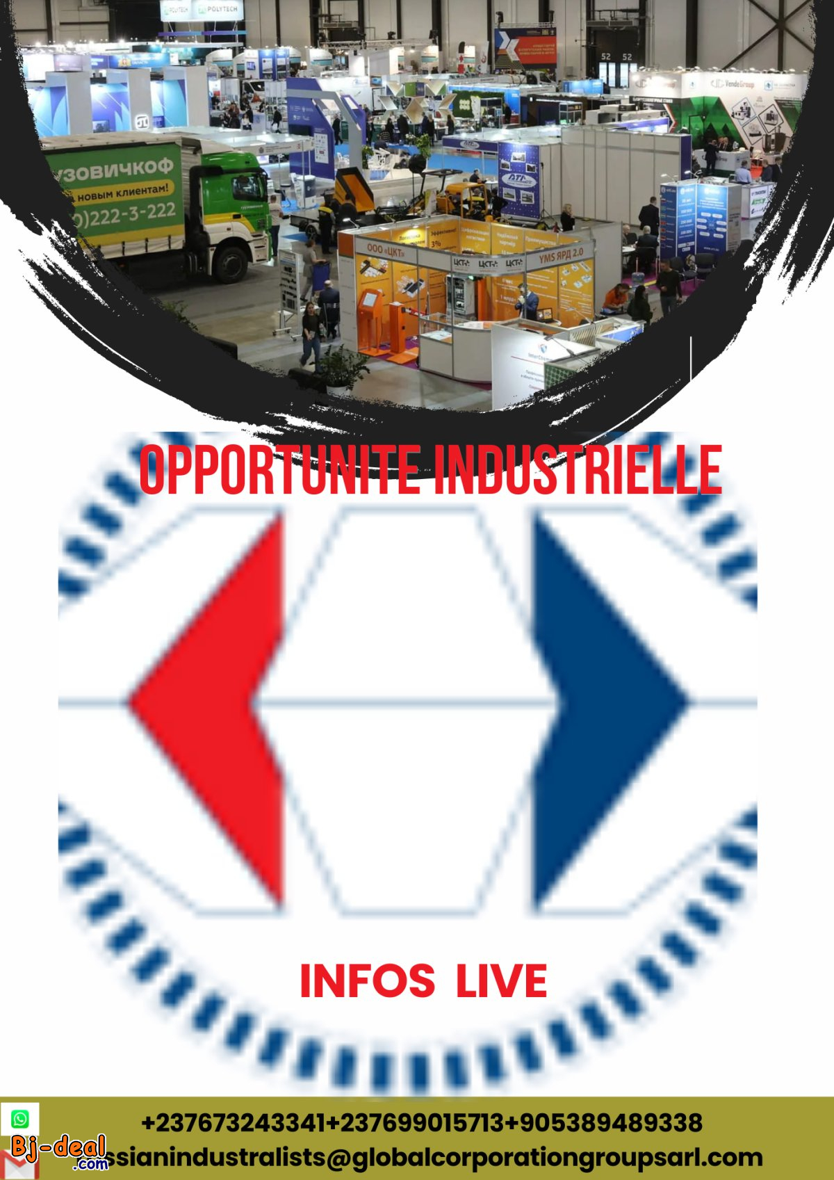 Image principale de OPPORTUNITE INDUSTRIELLE POUR LES ENTREPRENEURS