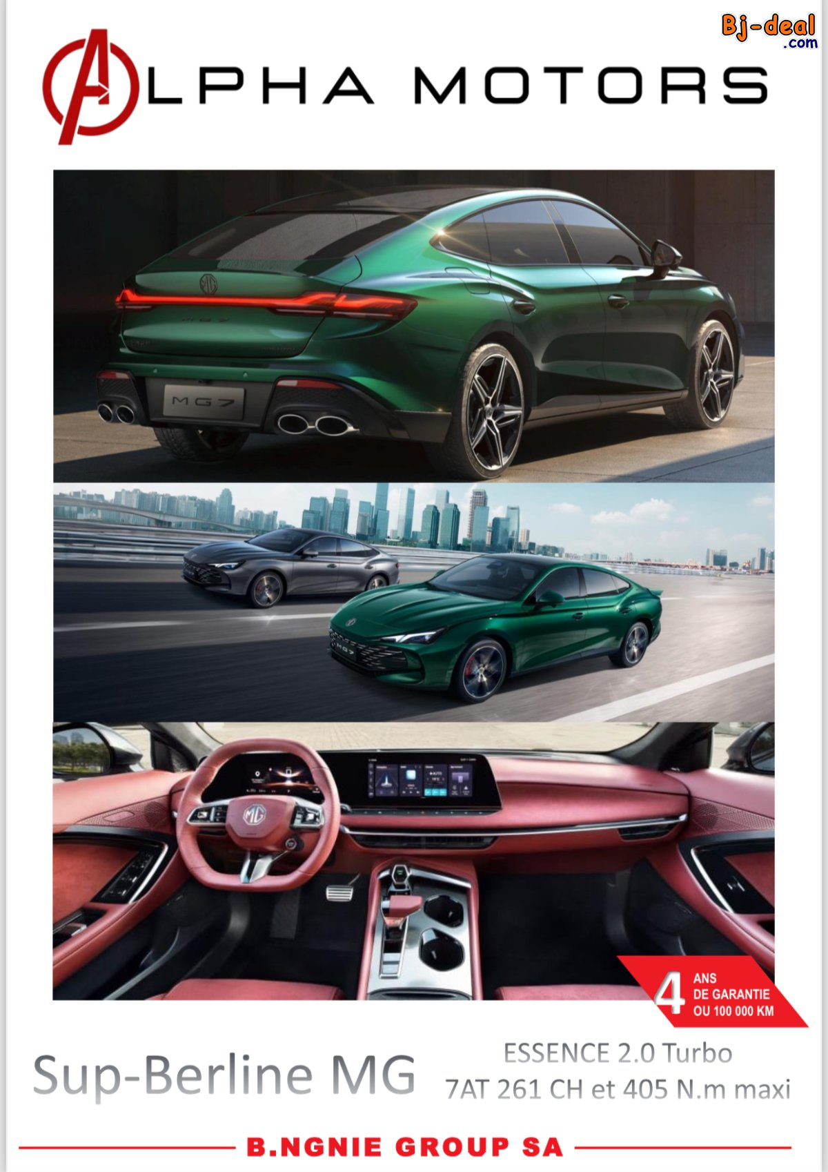 Image principale de Vente de véhicules dernière génération