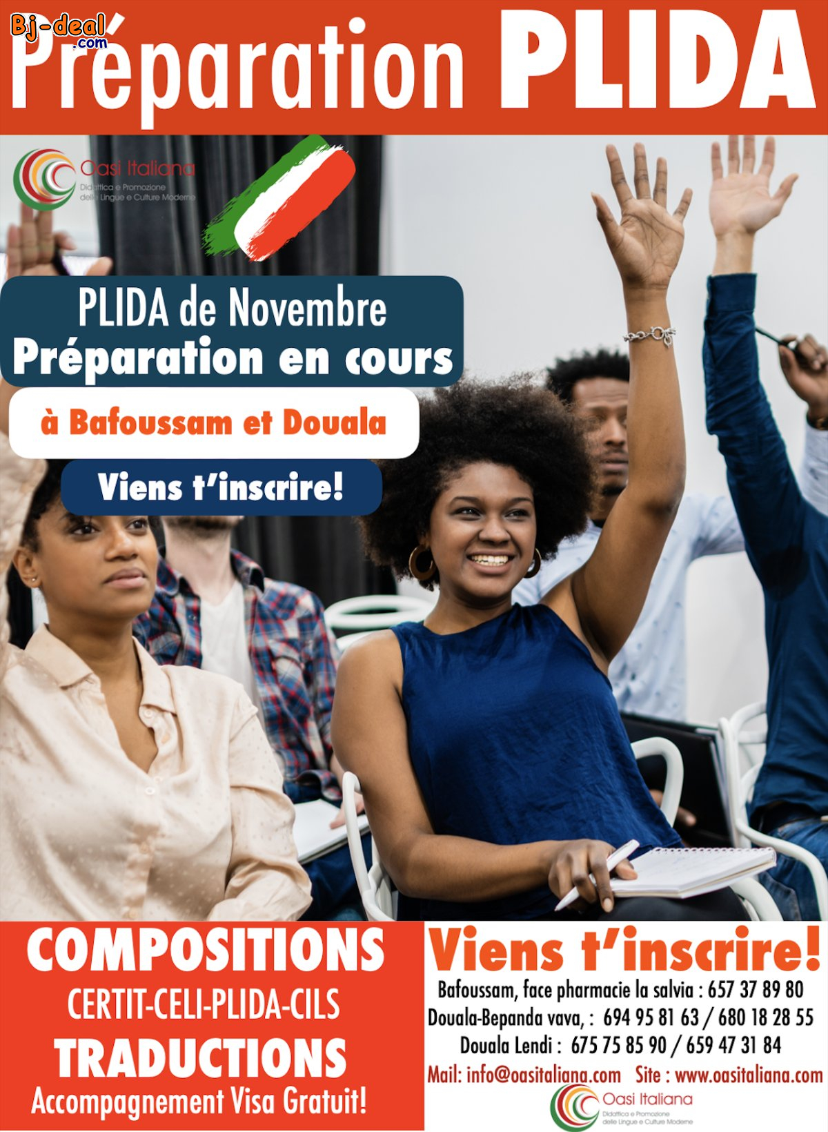 Main image of PRÉPARATION À L&amp;#039;EXAMEN PLIDA DU 14 NOVEMBRE