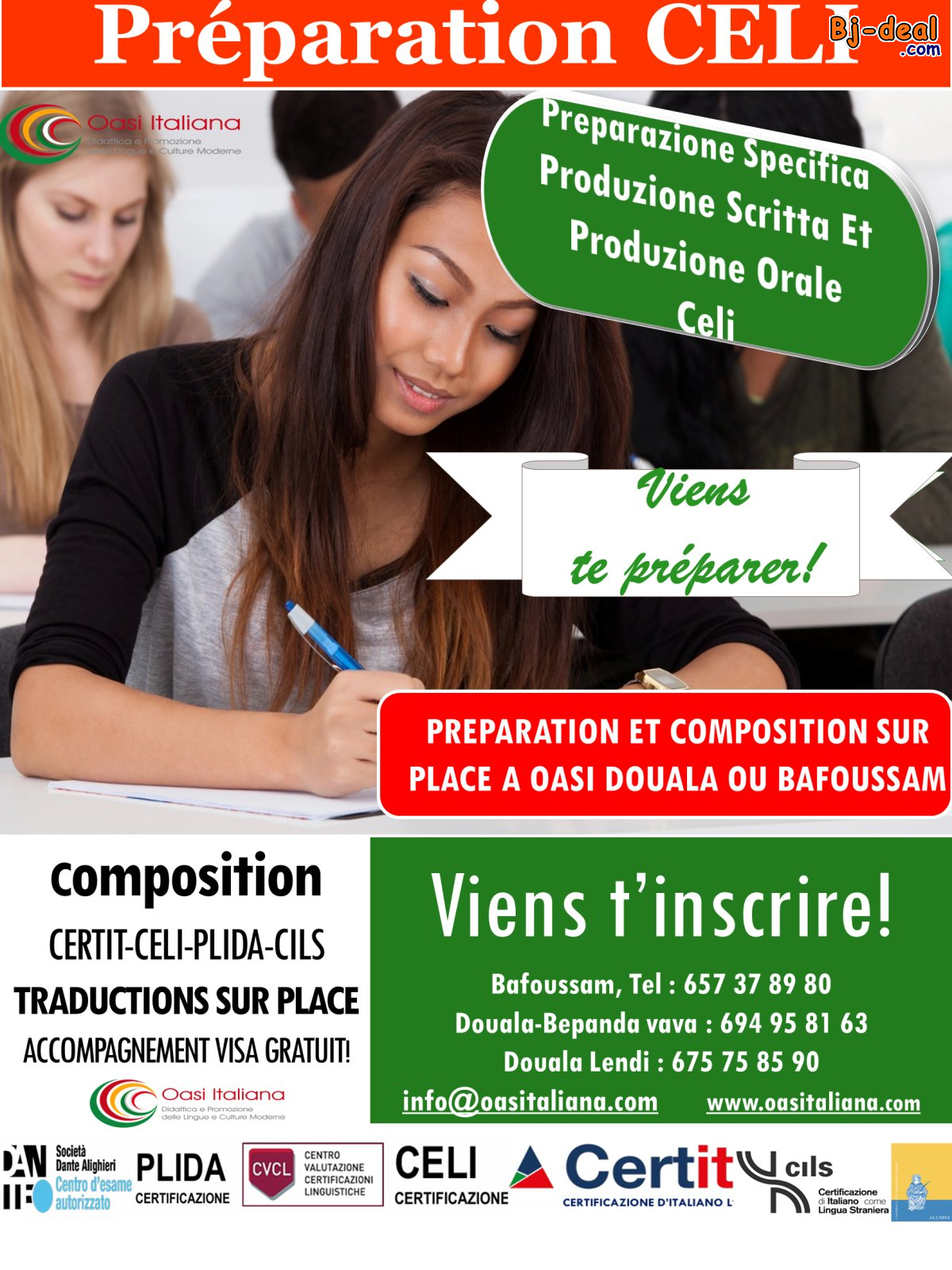 Main image of PREPARAZIONE SPECIFICA PRODUZIONE SCRITTA ET PRODUZIONE ORALE