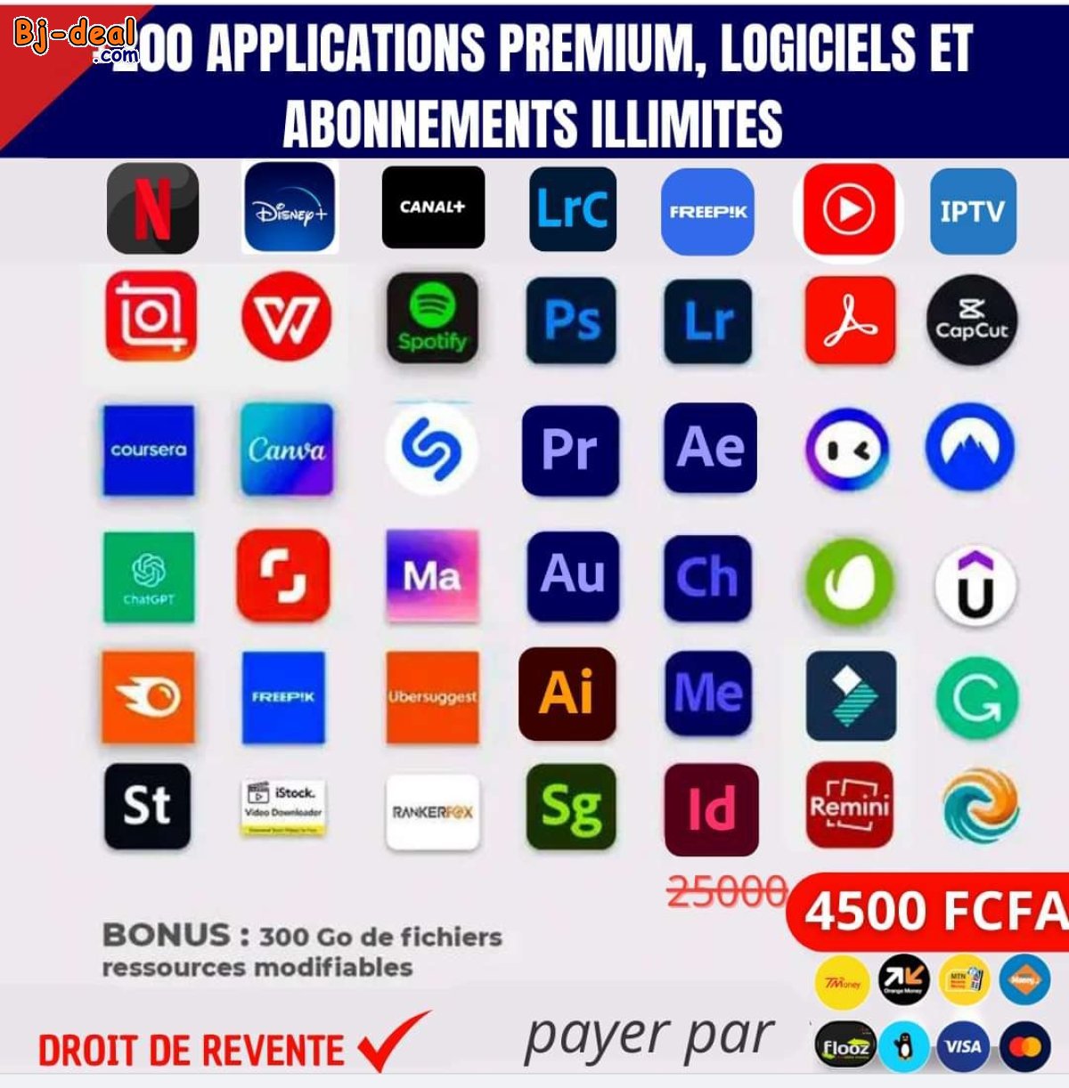 Image principale de logiciels et applications premium préférés