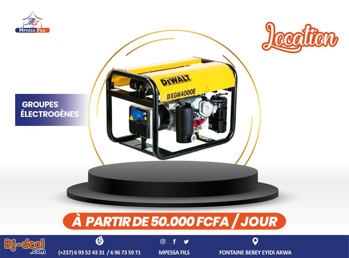 Main image of Location de groupe électrogène