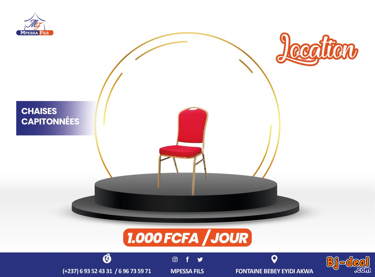 Main image of Location de chaises capitonnées