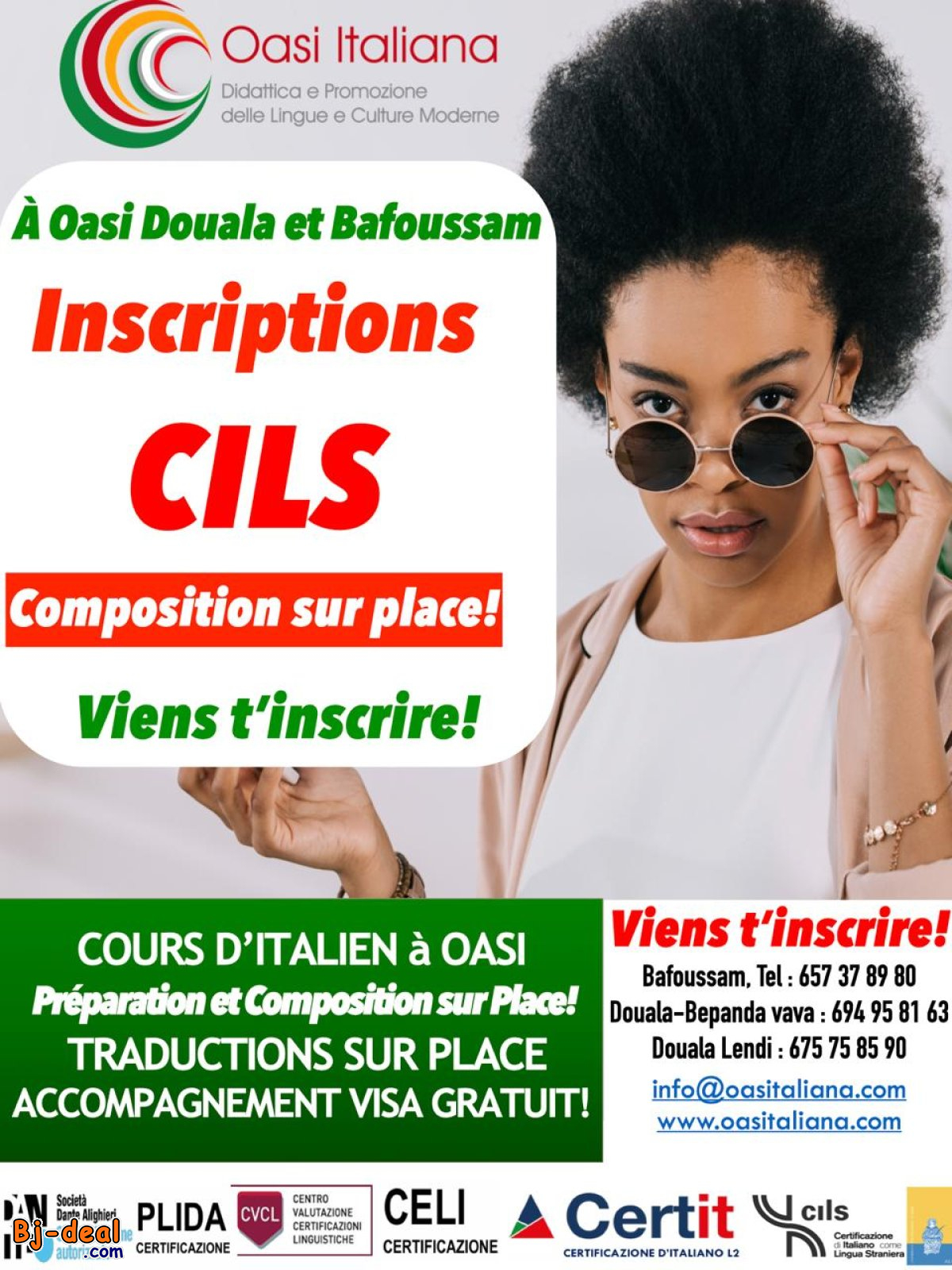 Main image of INSCRIPTION EXAMEN CILS
