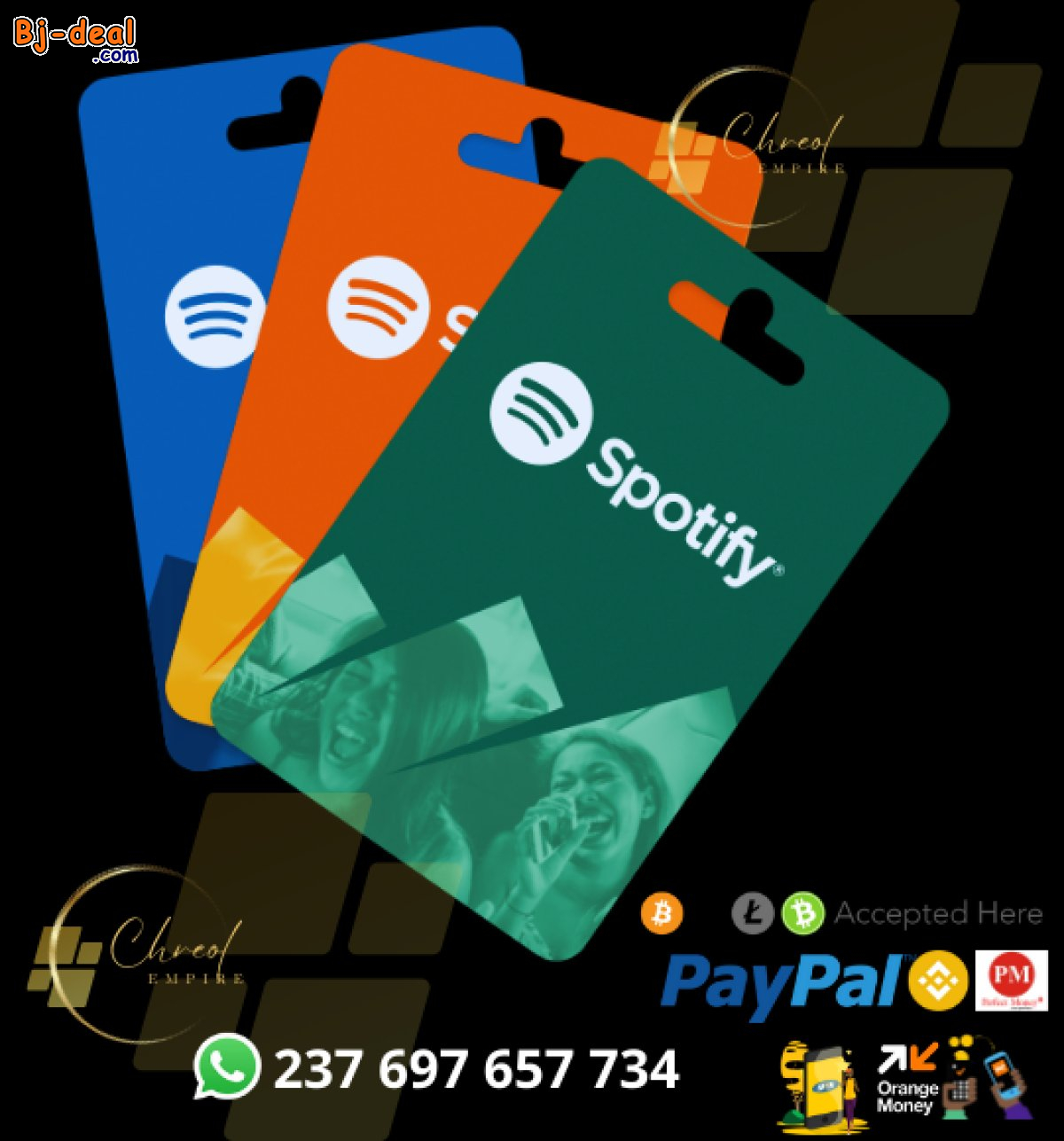 Main image of Achetez ta carte cadeau ITUNES APPLE facilement chez Chreol Empire