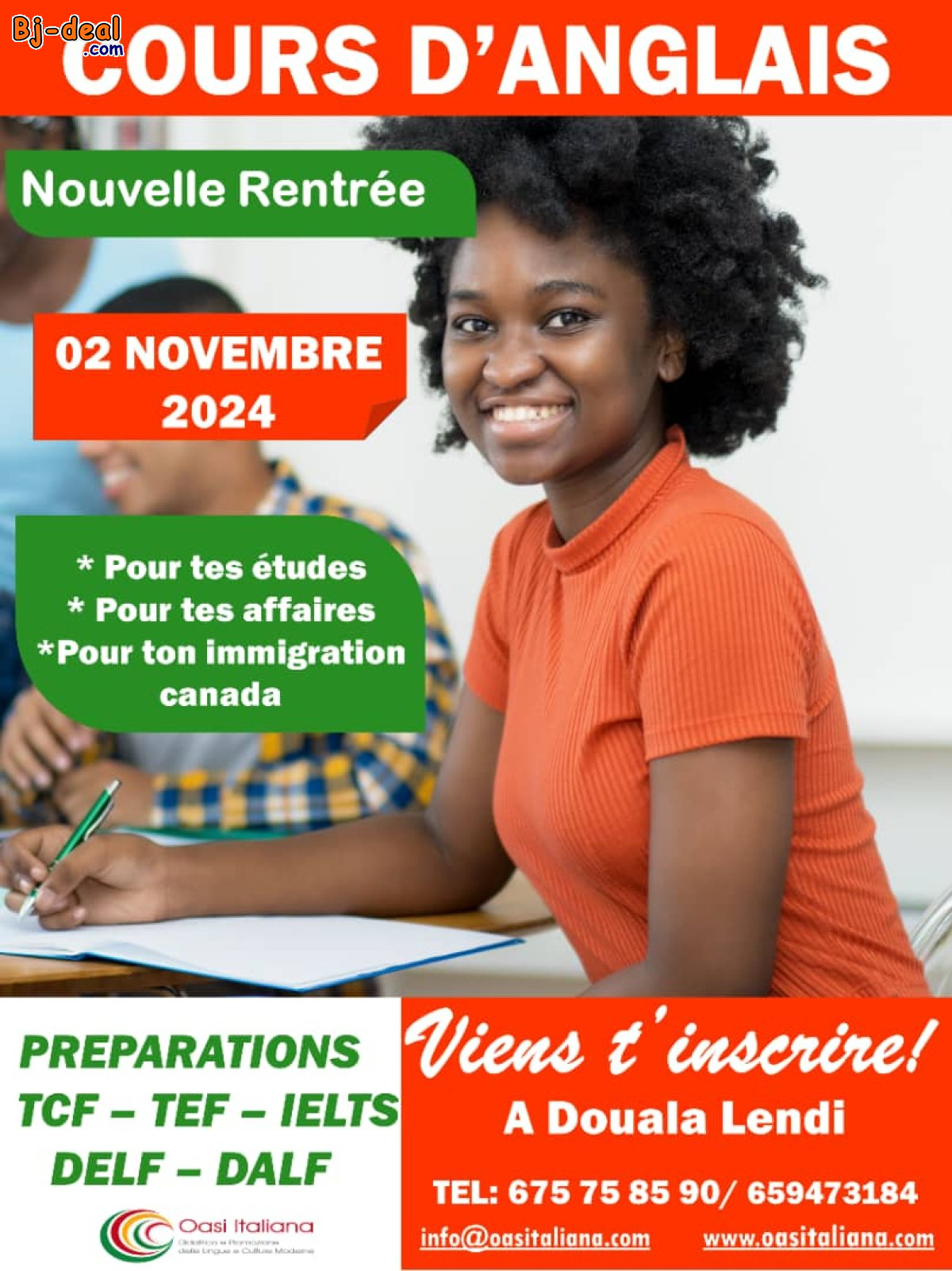 Main image of NOUVELLE RENTRÉE COURS D&amp;#039;ANGLAIS CE 02 NOVEMBRE
