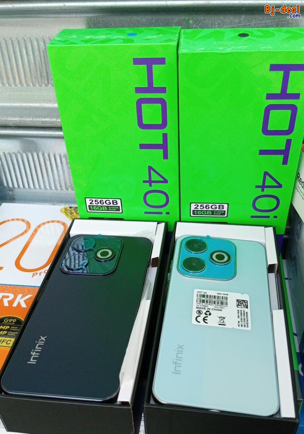 Image principale de Infinix hot 40i 256giga16ram 75000fcfa