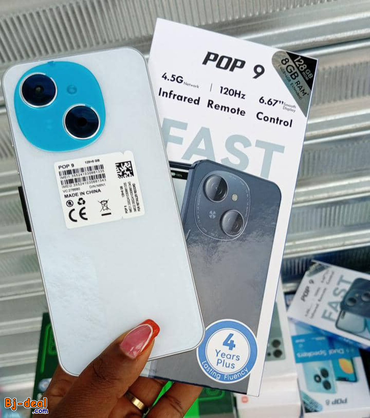 Image principale de Tecno pop 9 128giga8ram