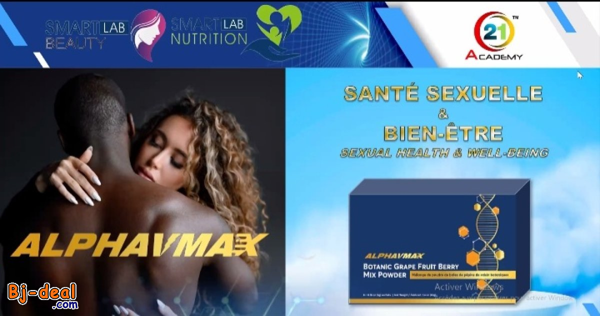 Image principale de ALPHAVMAX BOISSON NATURELE POUR LES HOMMES