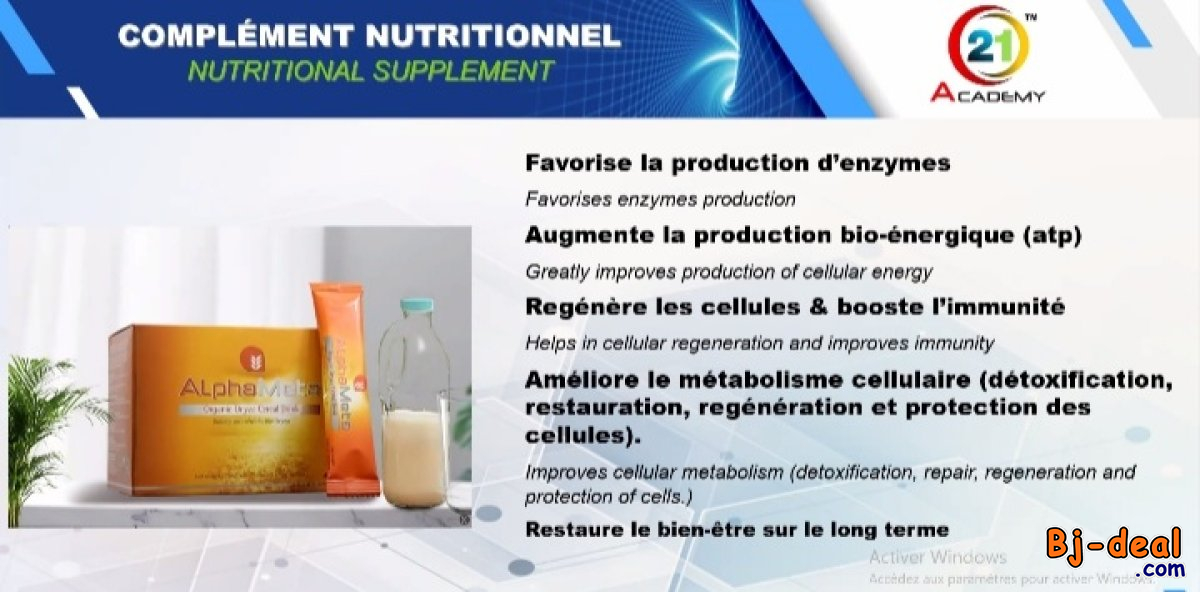 Image principale de ALPHAMETA NOURITURE POUR LA CELLULE