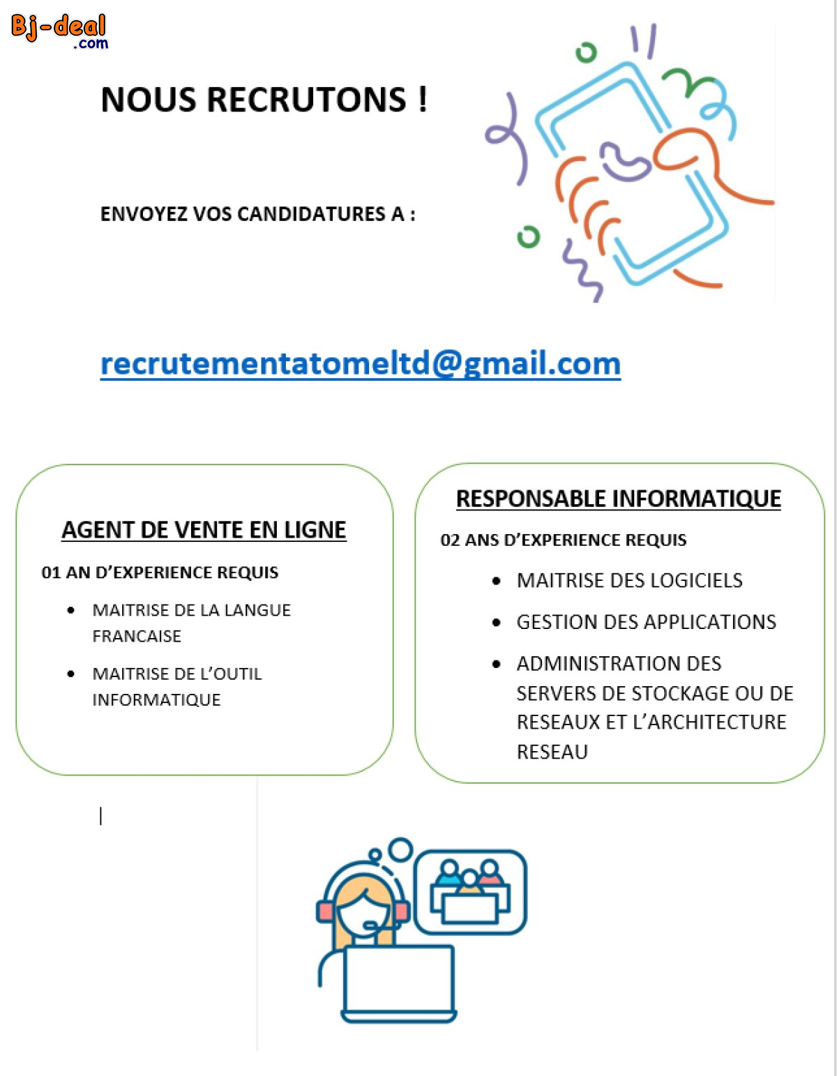 Main image of SERVICE DE VENTE EN LIGNE