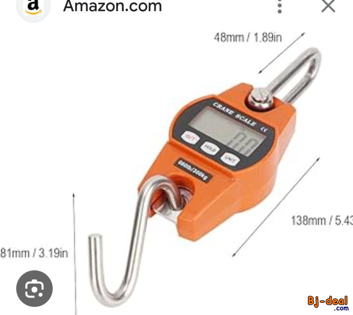 Image principale de Mini balance de grue bonne qualite