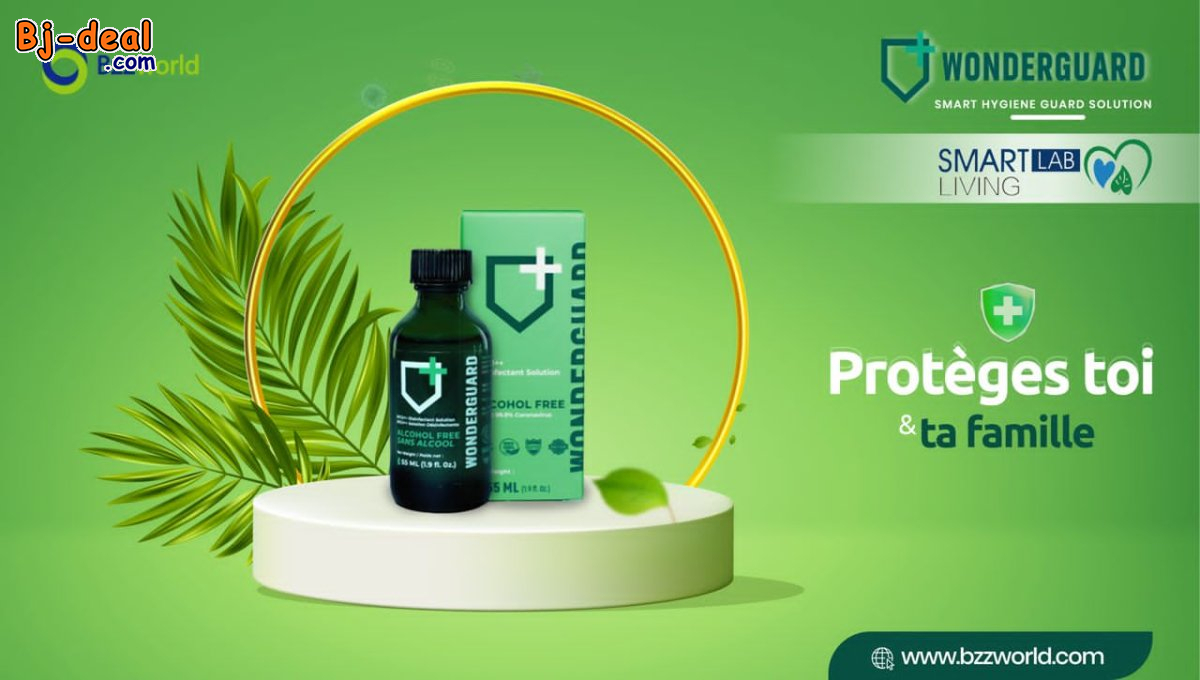 Image principale de .  .WONDERGUARD DÉSINFECTANT COMESTIBLE