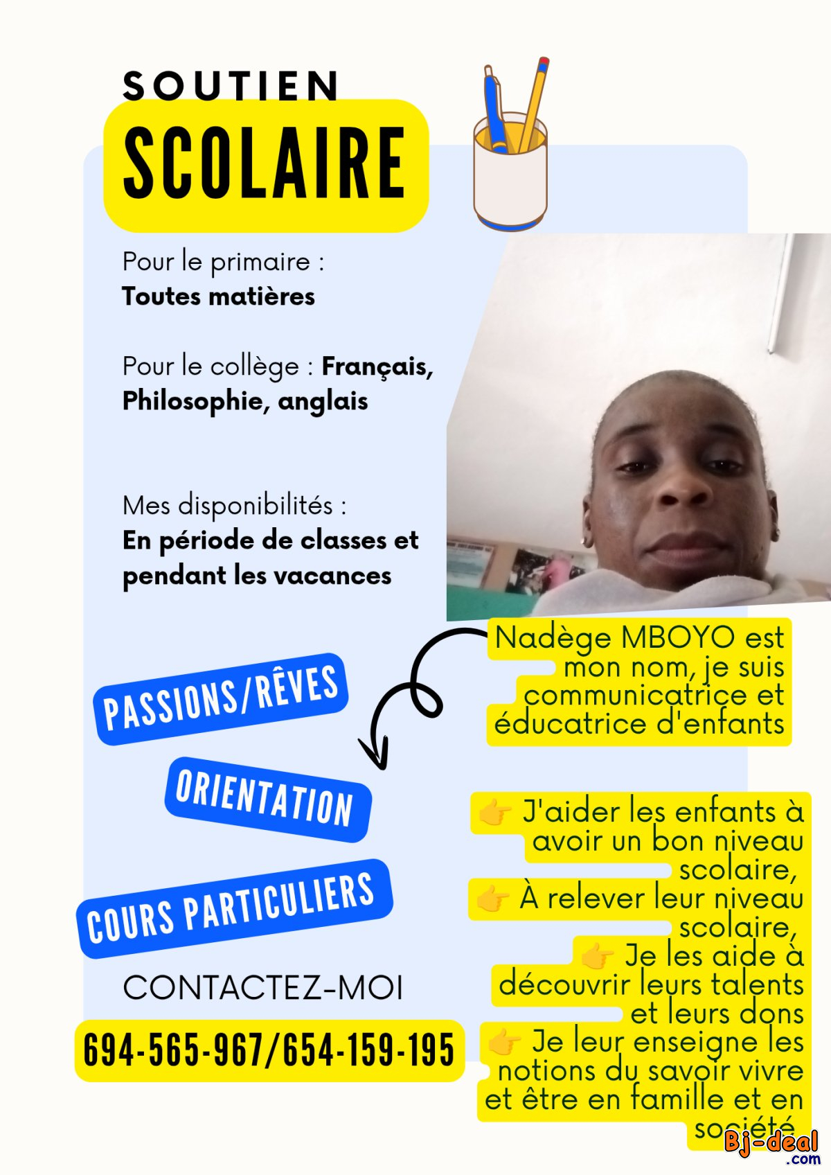 Main image of COURS DE RÉPÉTITION PARTICULIERS