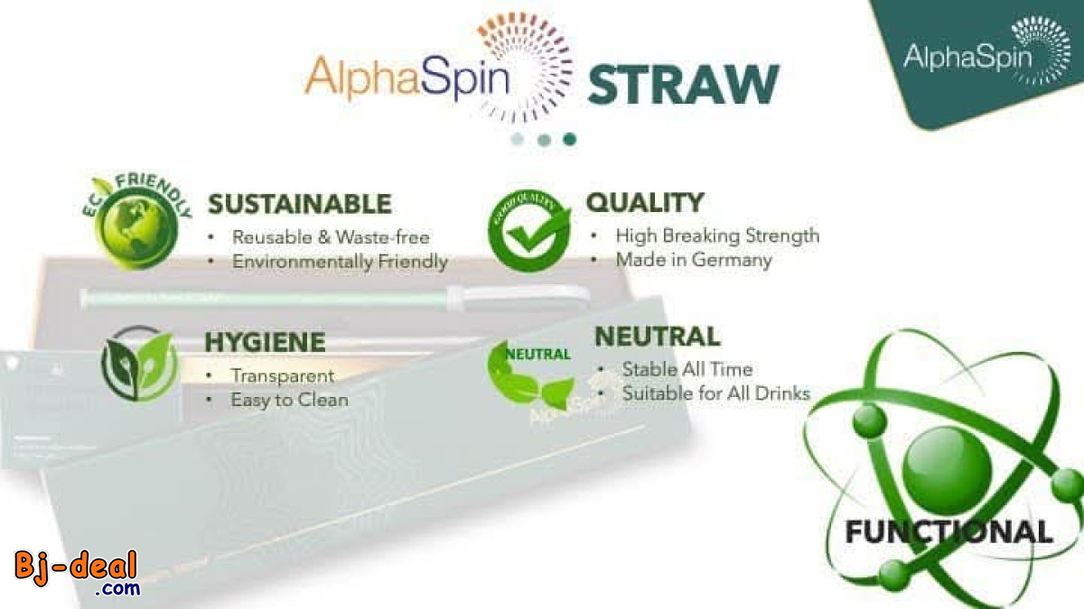 Image principale de ALPHA  SPIN STRAW BZZWORLD