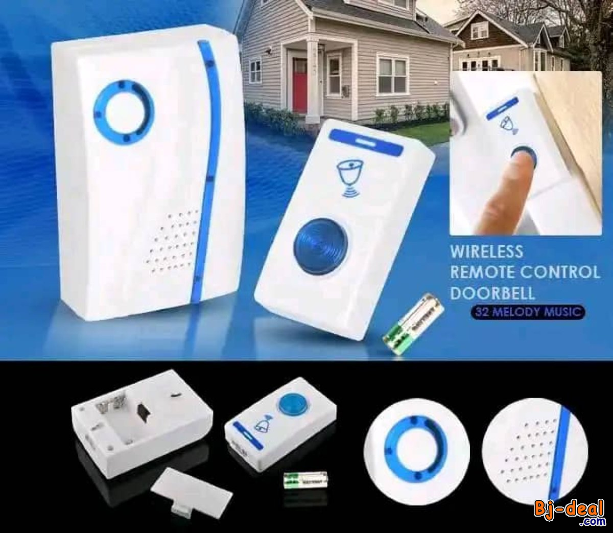 Main image of Sonnerie sans fils a piles