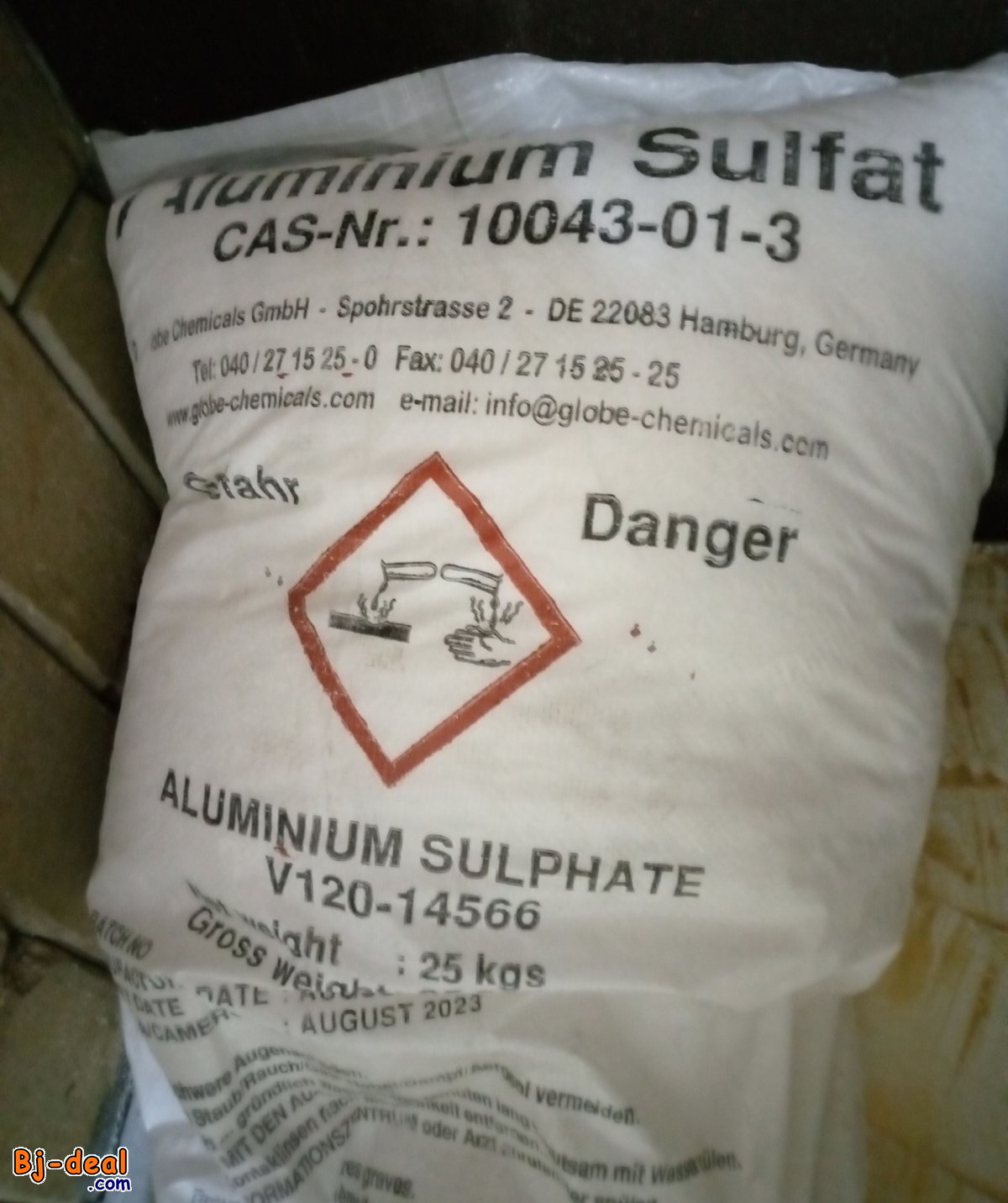 Main image of Sulfate d&amp;#039;Aluminium disponible à Douala et expédition partout