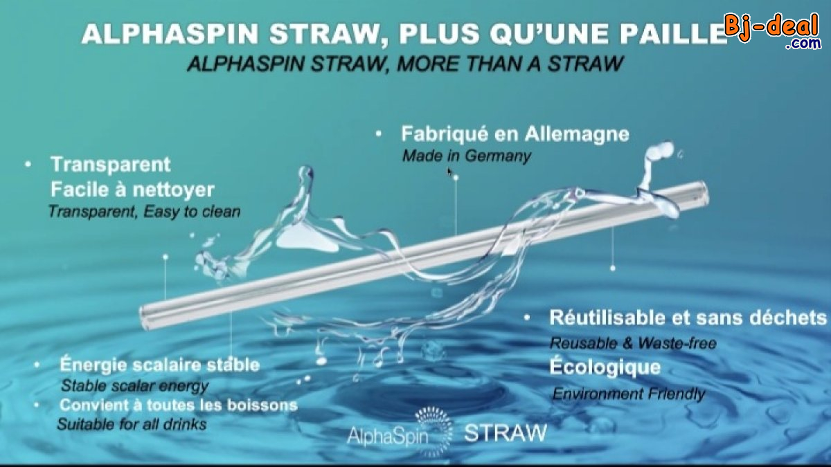 Image principale de ALPHA SPIN STRAW   BZZWORLD