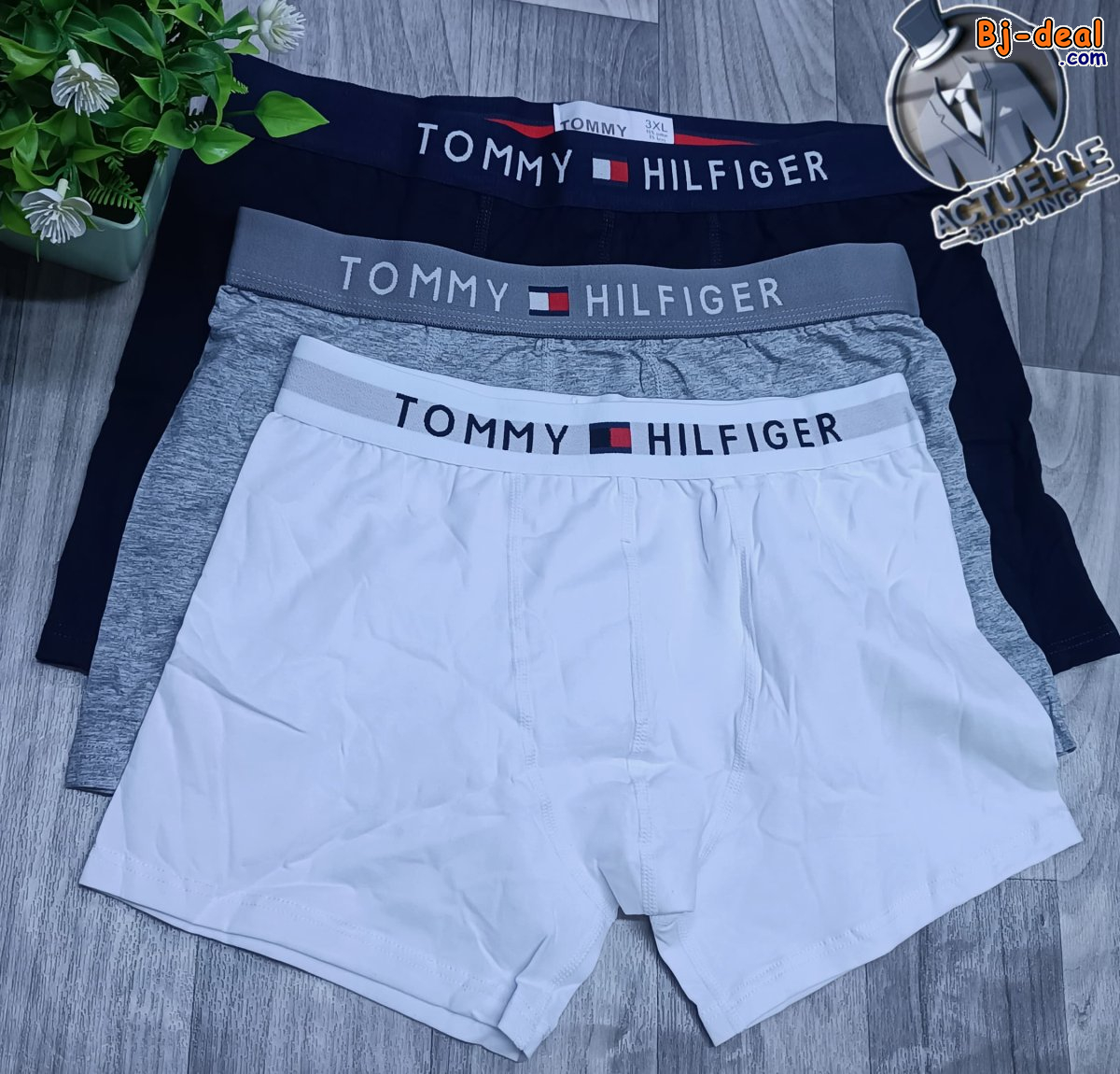 Main image of Bermudas hommes en douzaine