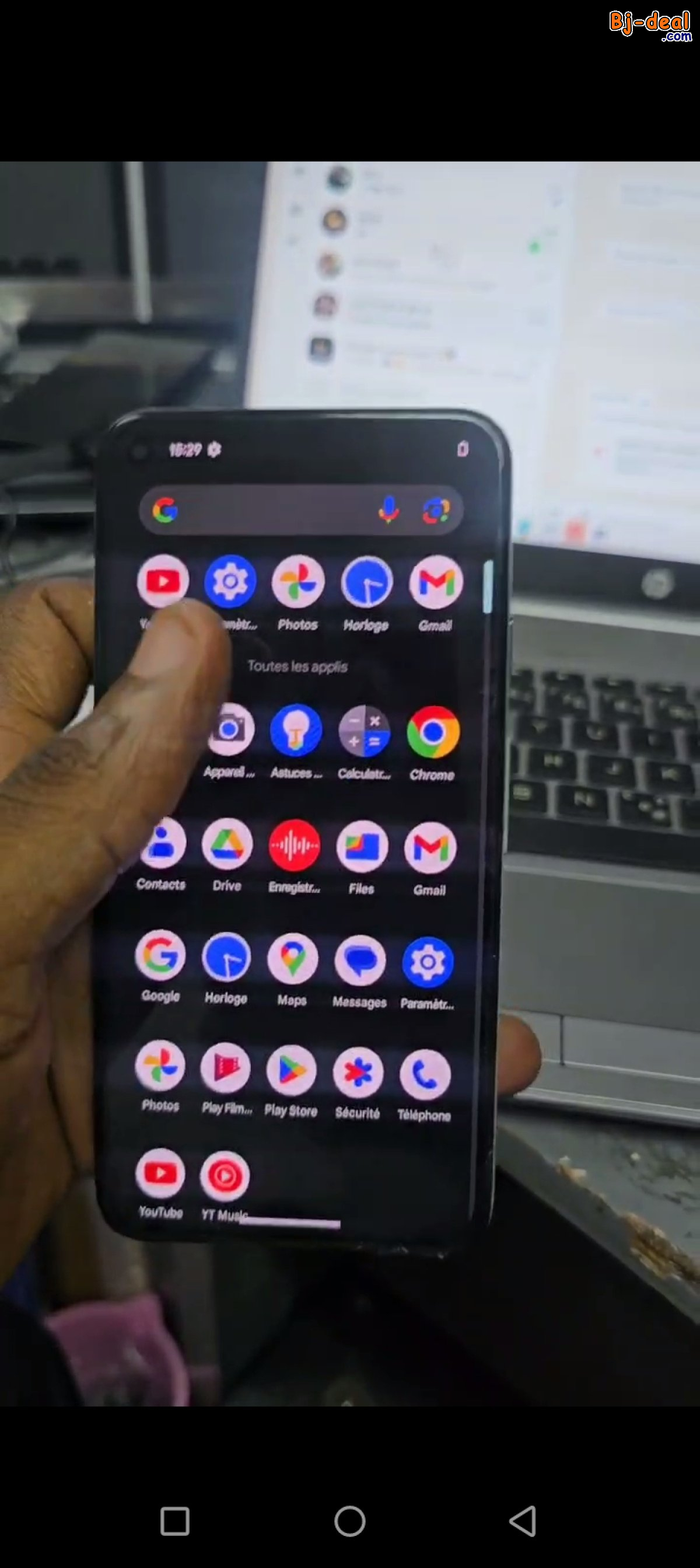 Main image of Téléphone google pixel 5 occasion comme neuf
