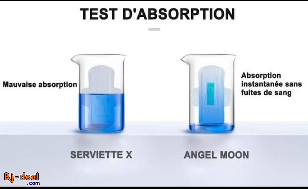 Image principale de ANGEL   MOON SERVIETTE HYGIÉNIQUE THÉRAPEUTIQUE