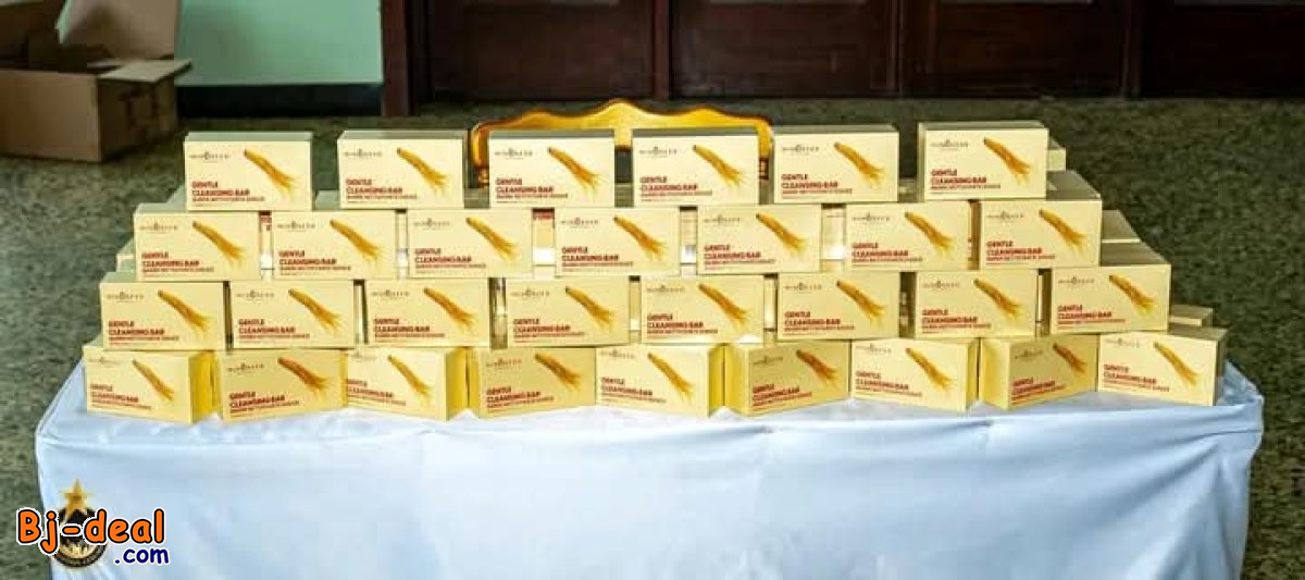 Image principale de SAVON MINOSEED    AU GINSENG ET AUX PARTICULES DE FEUILLES D’OR LUXUEUSES....DOUALA