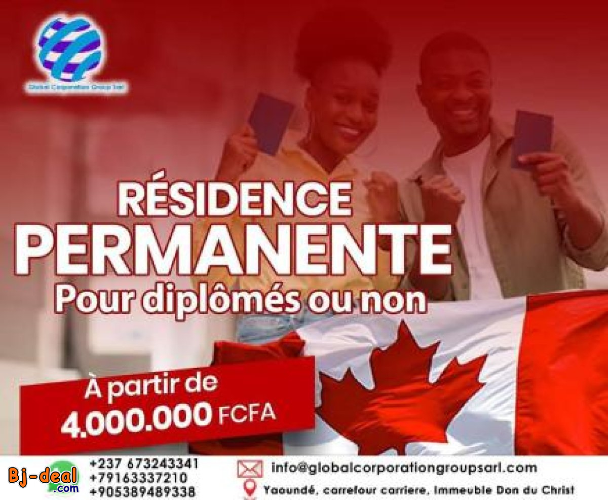 Image principale de Résidence Permanente au Canada - Opportunité Unique