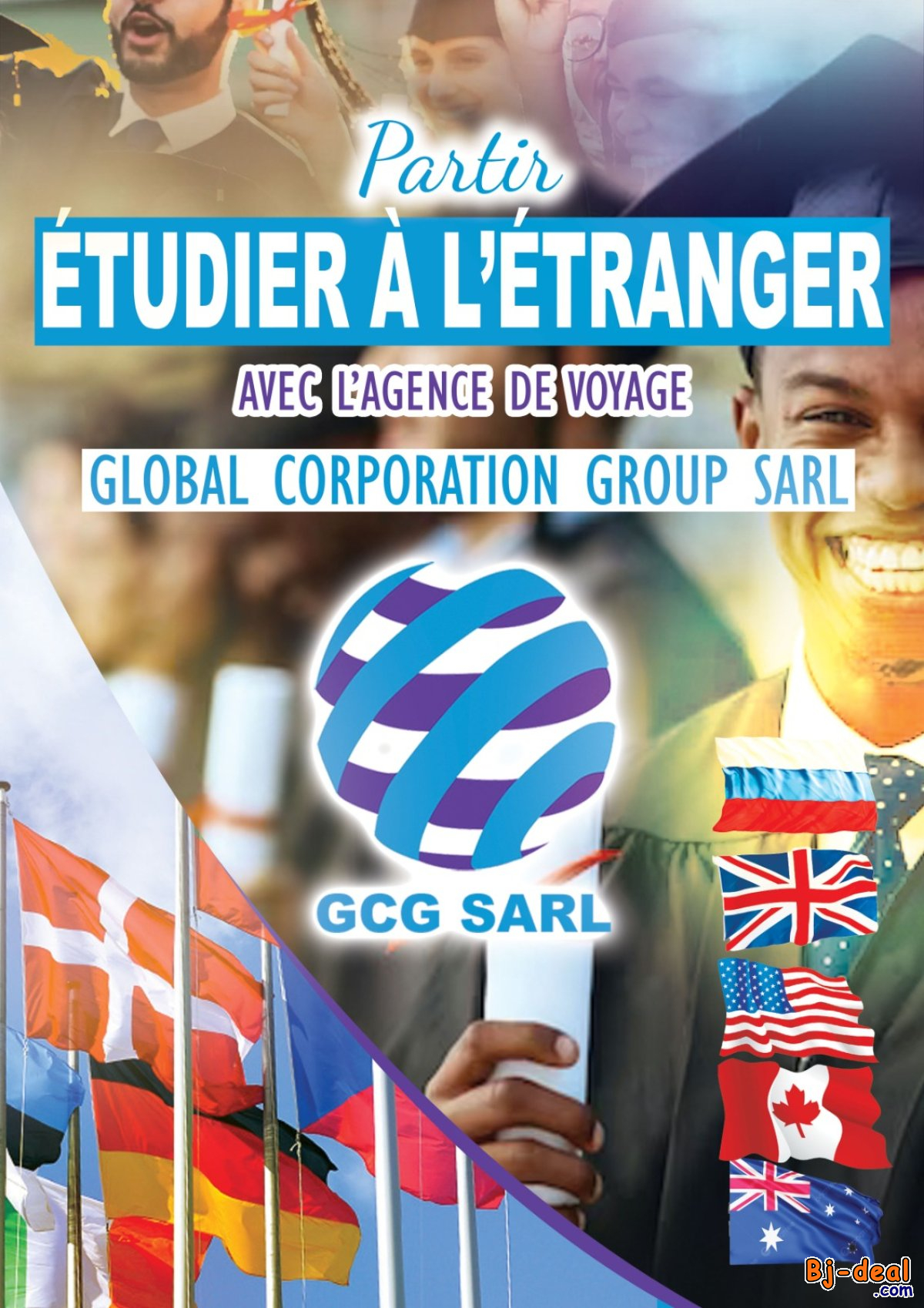 Image principale de étudiez à l’étranger avec l’agence de voyage  GCGS