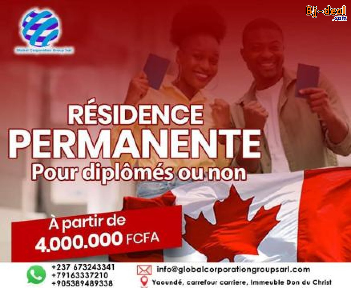 Image principale de Permanent Residence in Canada - Unique Opportunity