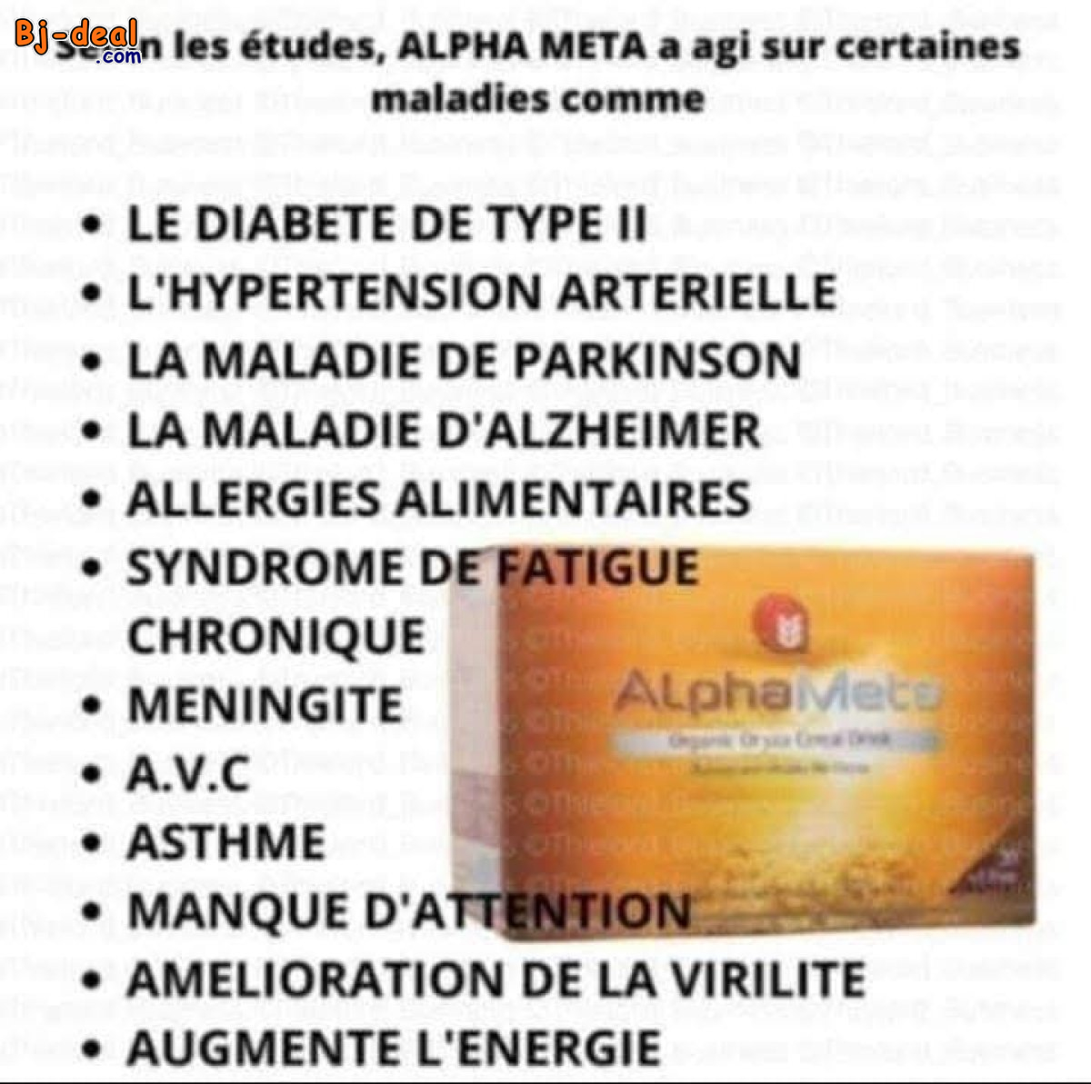 Image principale de ALPHAMETA NOURRITURE POUR LA CELLULE