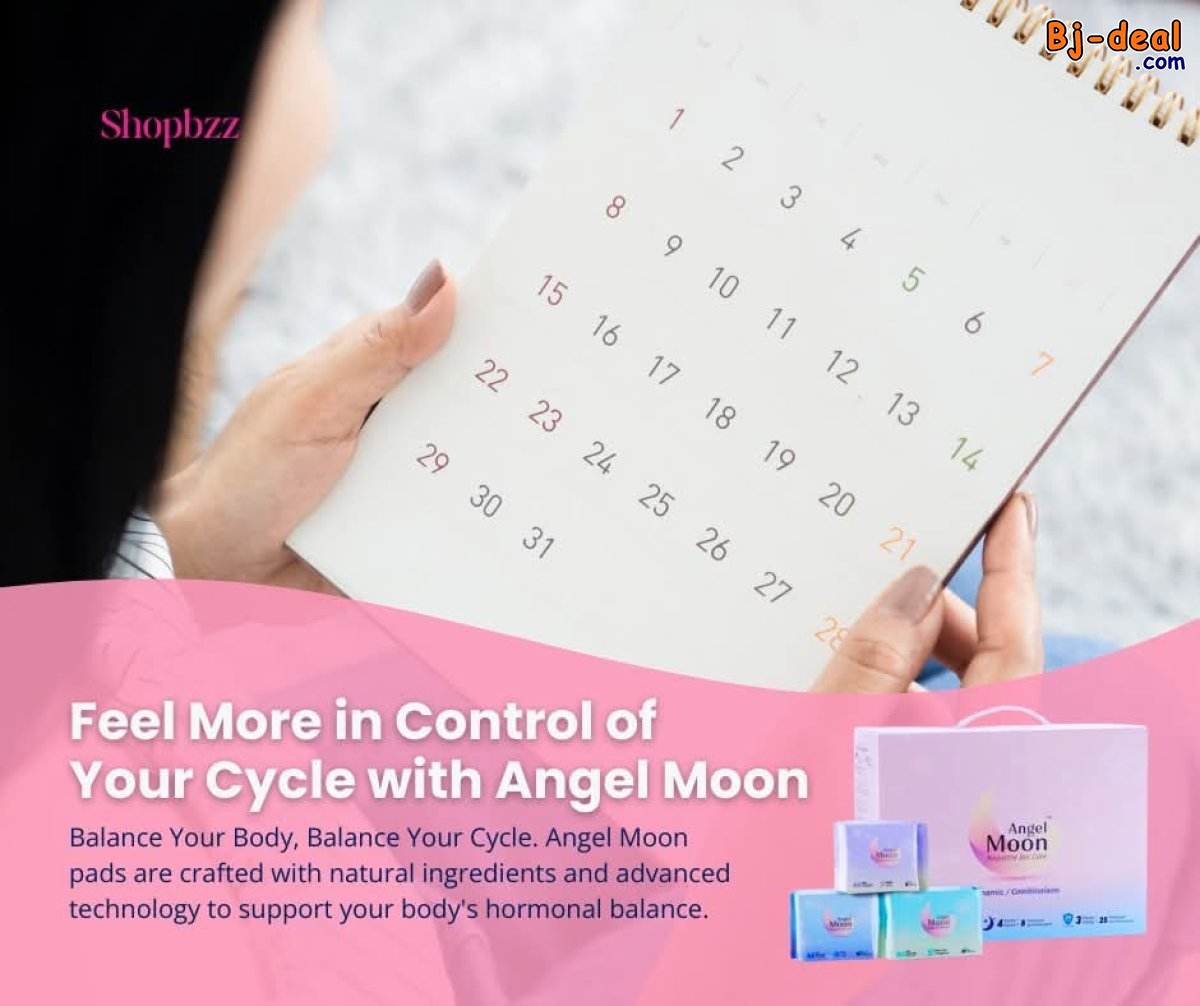 Image principale de ANGEL MOON LA SERVIETTE HYGIÉNIQUE QUI TE RASSURE