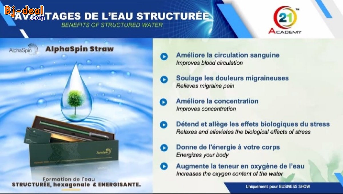 Image principale de ALPHA SPIN STRAW BZZWORLD