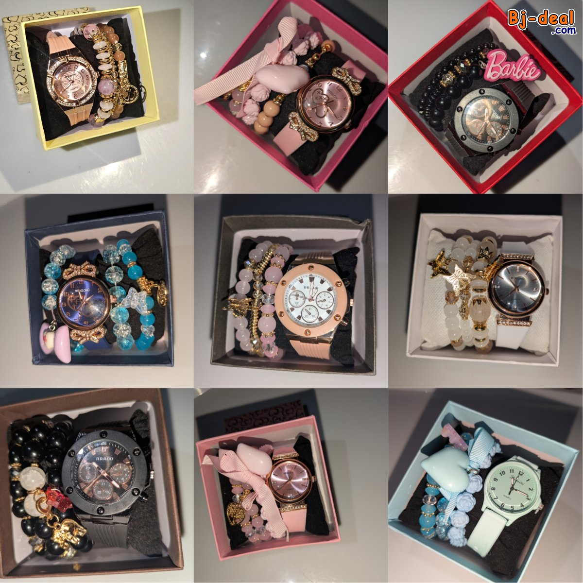 Main image of Ensemble femmes montre + bracelets