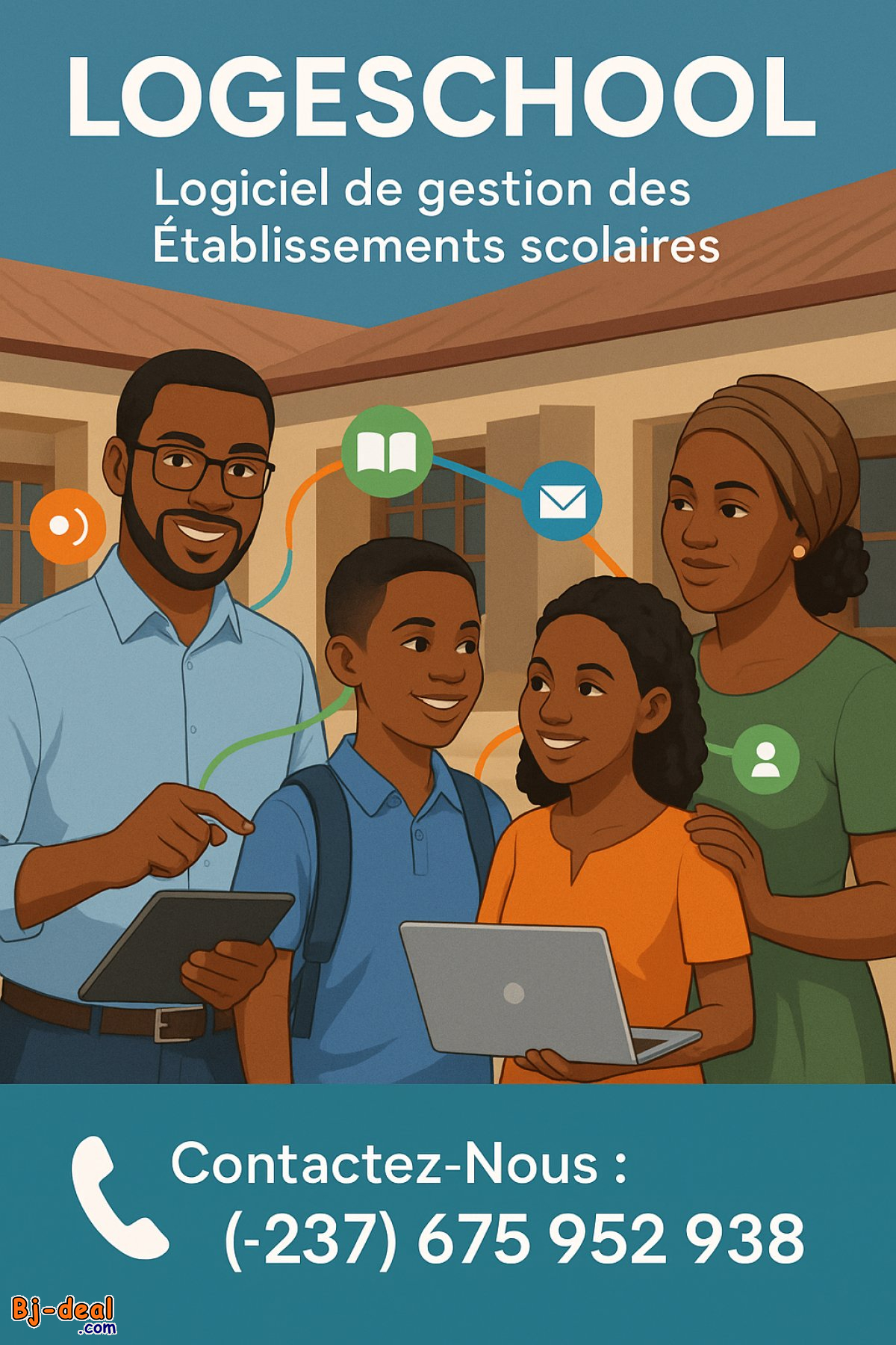 Image principale de LOGESCHOOL - Logiciel de gestion des etablissements scolaire à vendre
