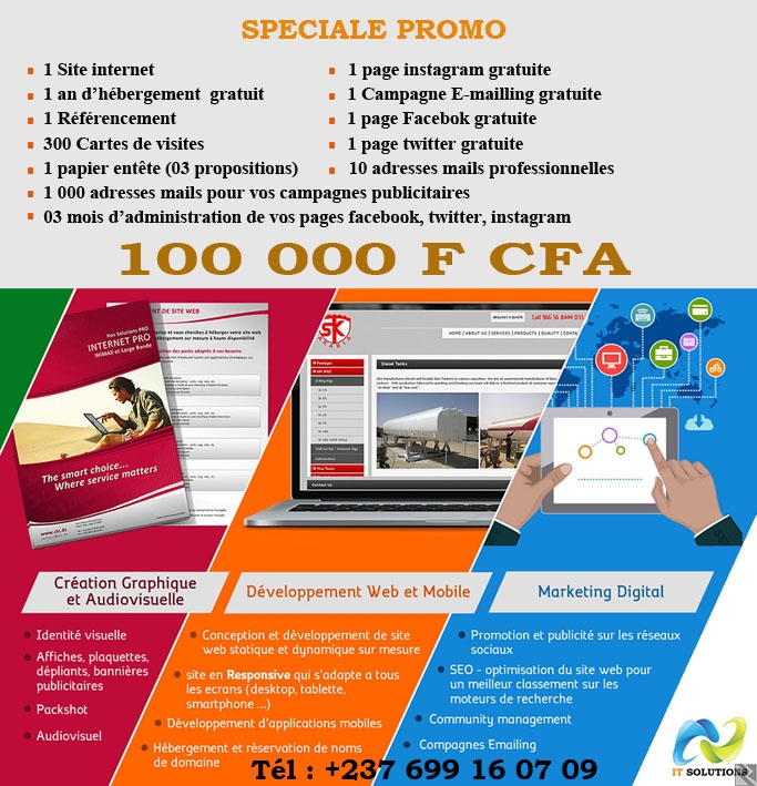 Image principale de Promotion site internet