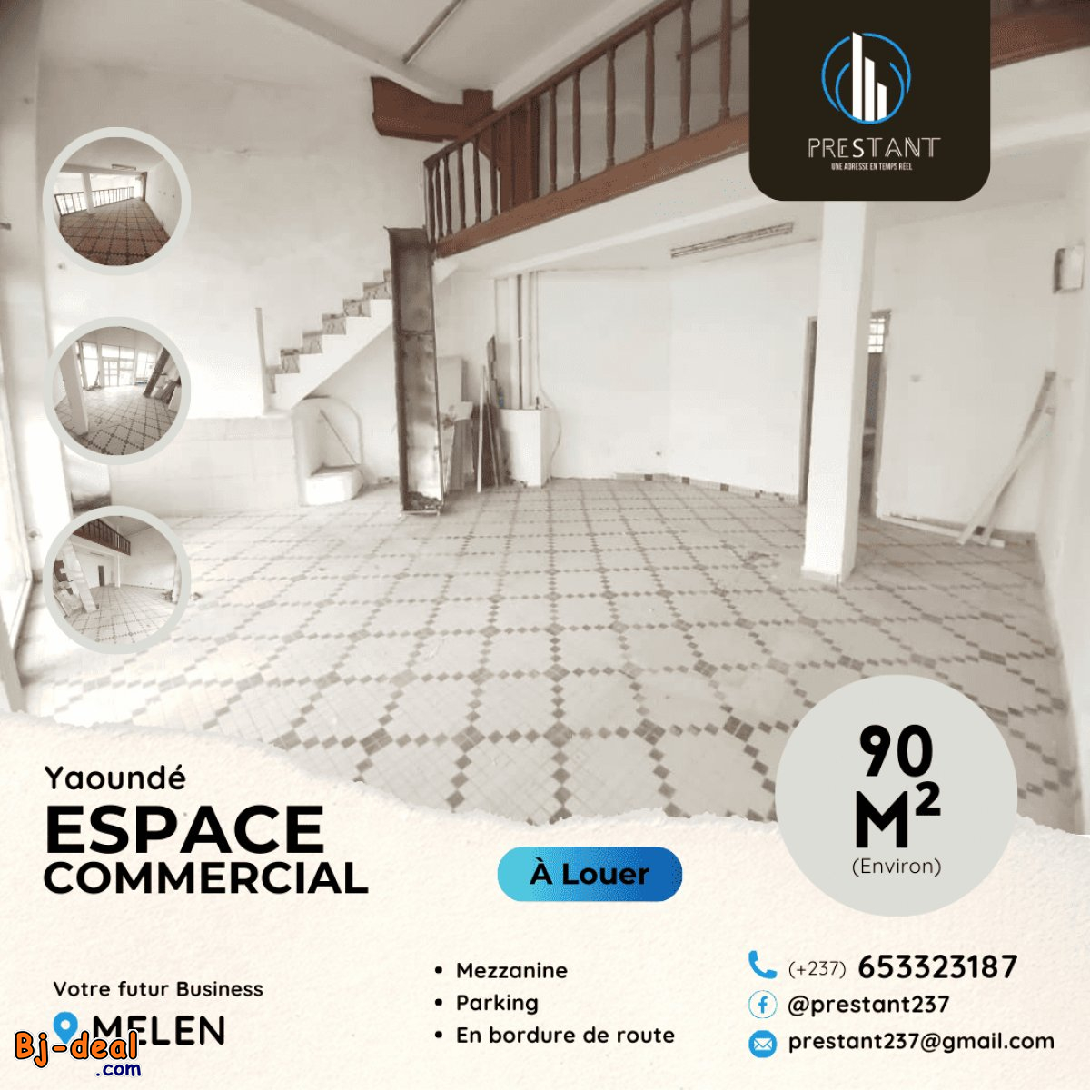 Image principale de Espace Commercial à louer à Melen