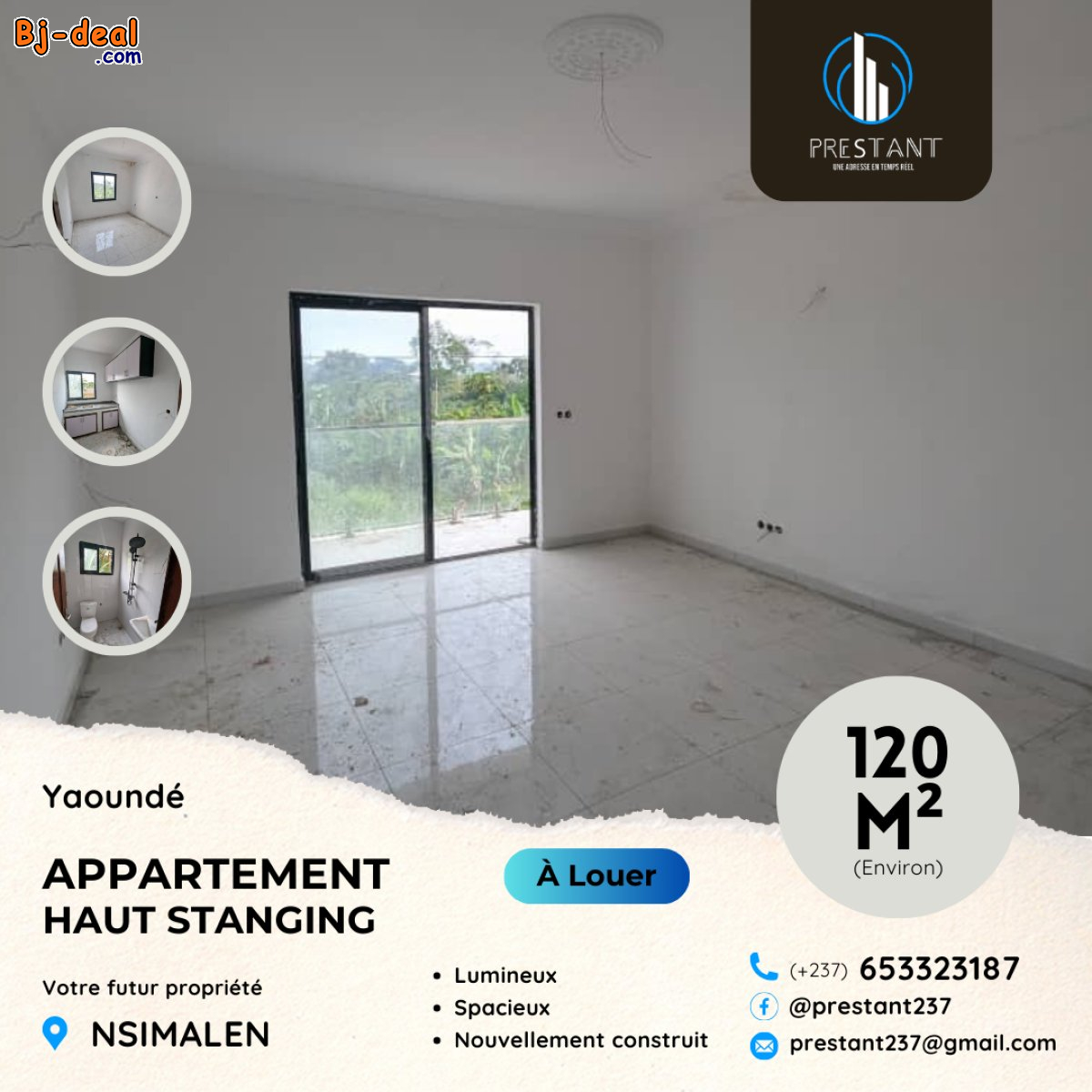 Image principale de Chic Appartement Haut Standing à louer à Nsimalen