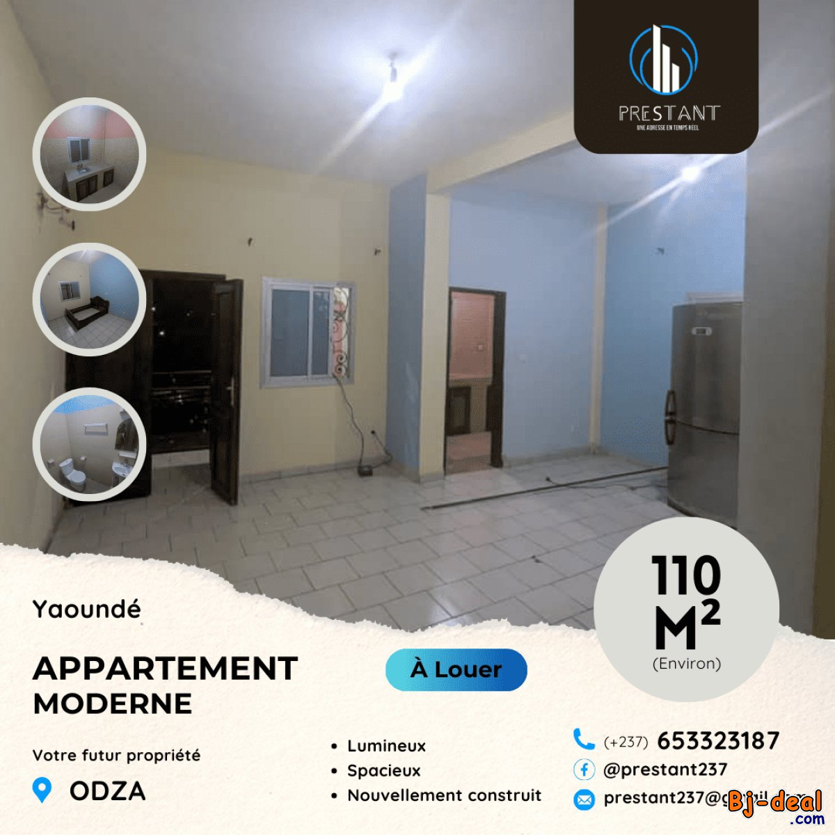 Image principale de Appartement Moderne Neuf à louer à Odza