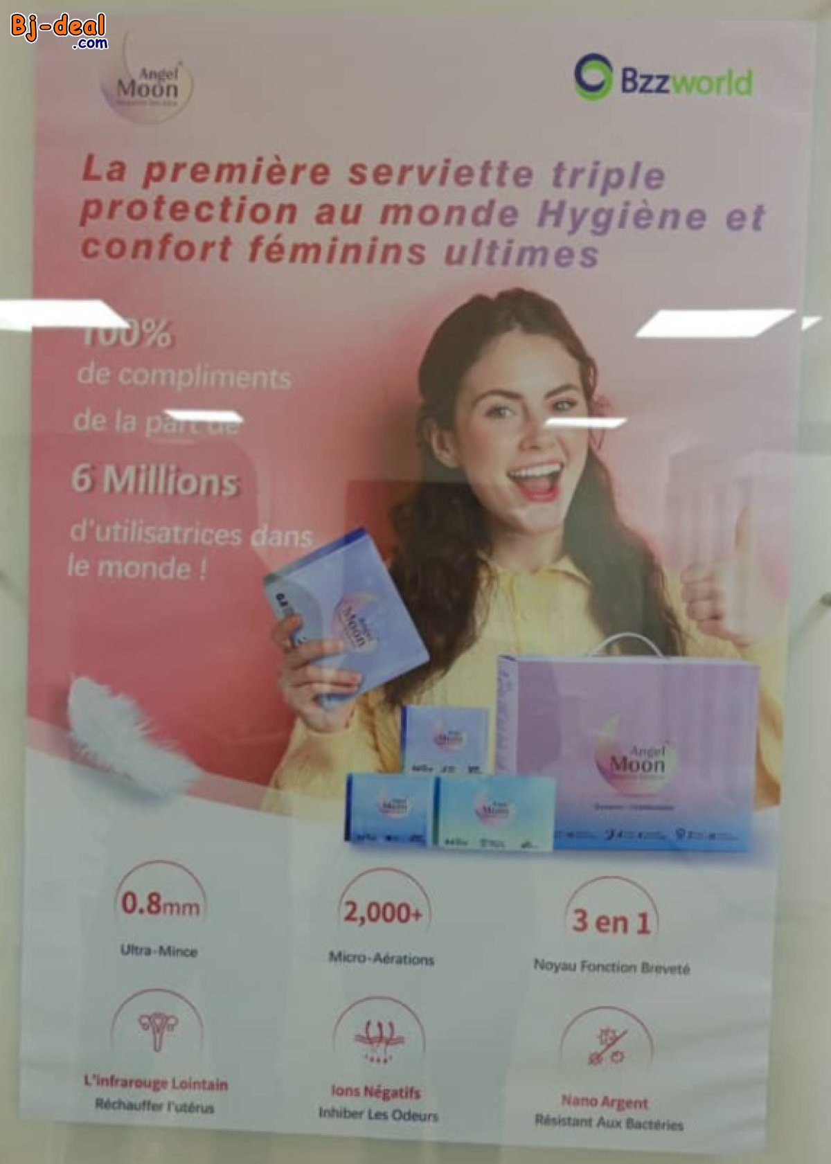 Image principale de ANGEL MOON SERVIETTE HYGIÉNIQUE THÉRAPEUTIQUE