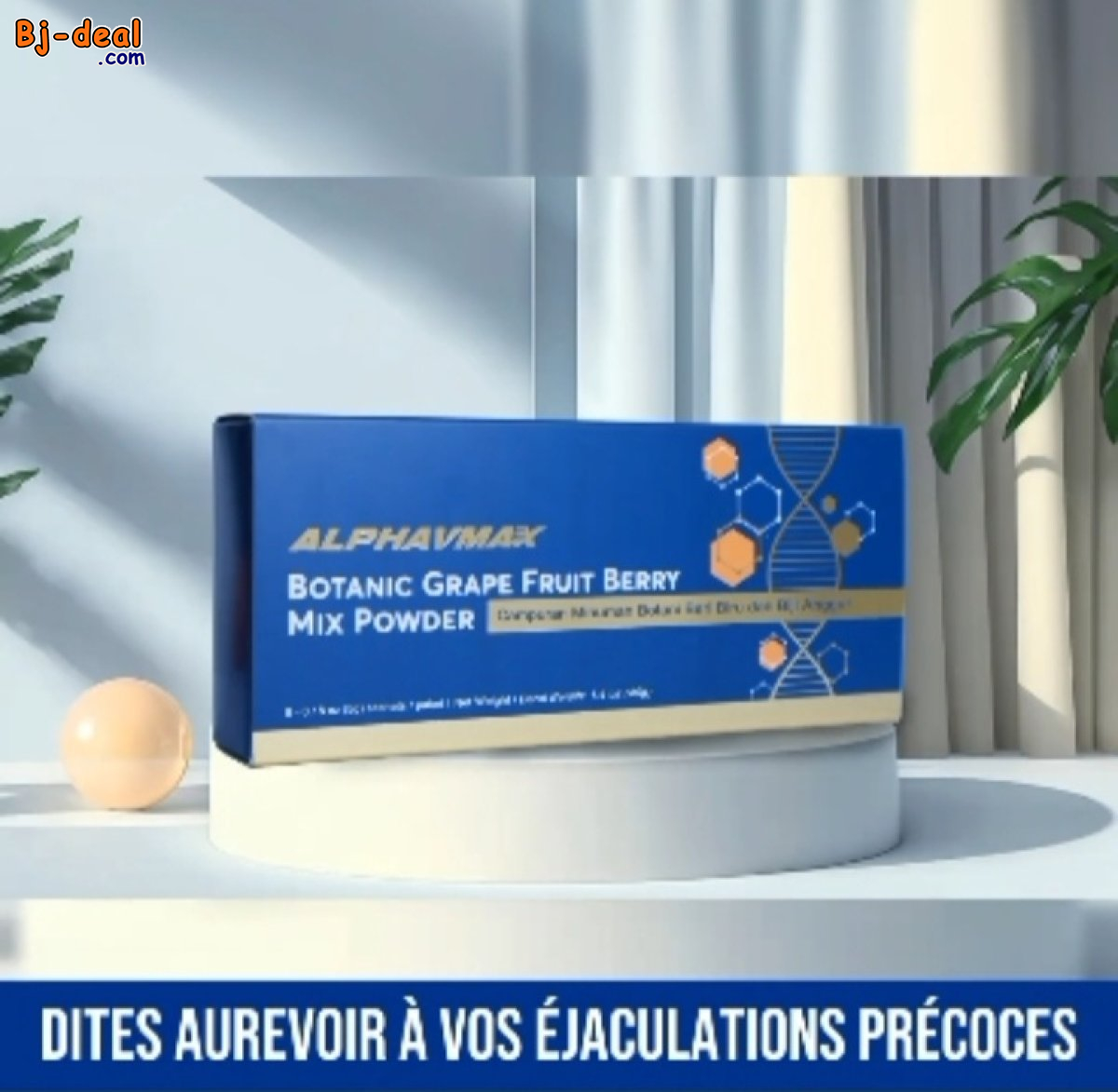 Image principale de ALPHAVMAX BOISSON NATURELLE POUR LES HOMMES