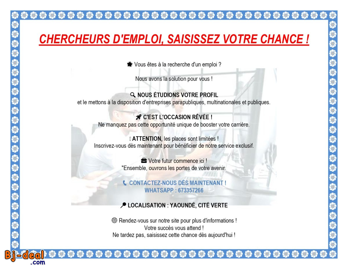 Main image of EMPLOI SUR GARANTI SECURISE