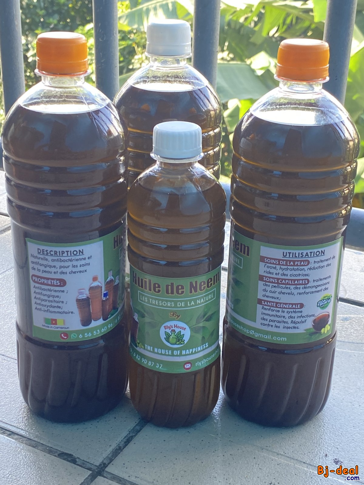 Main image of Huile de neem naturelle pressé à froid