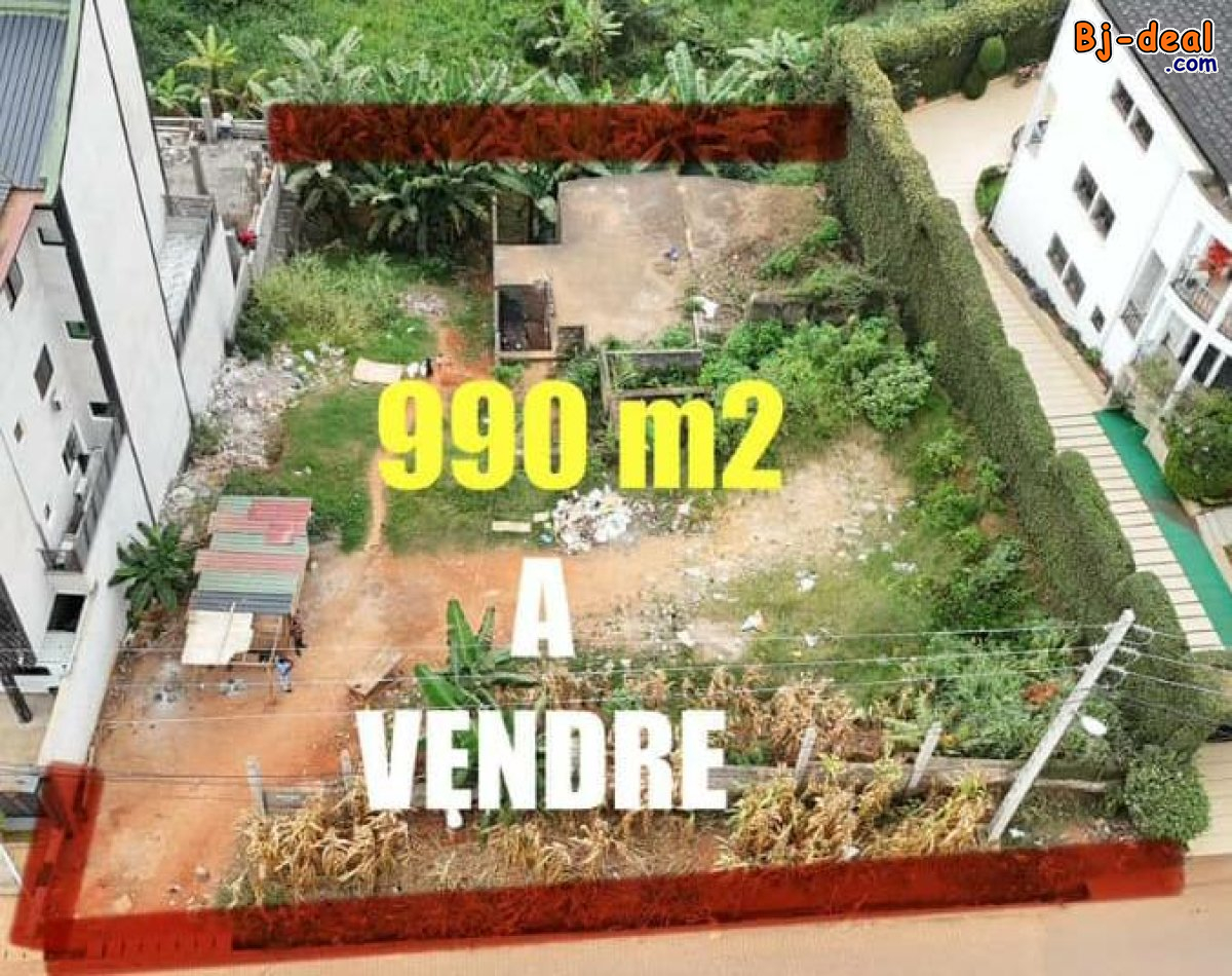 Image principale de Terrain Titré de 990m² à vendre à Omnisports